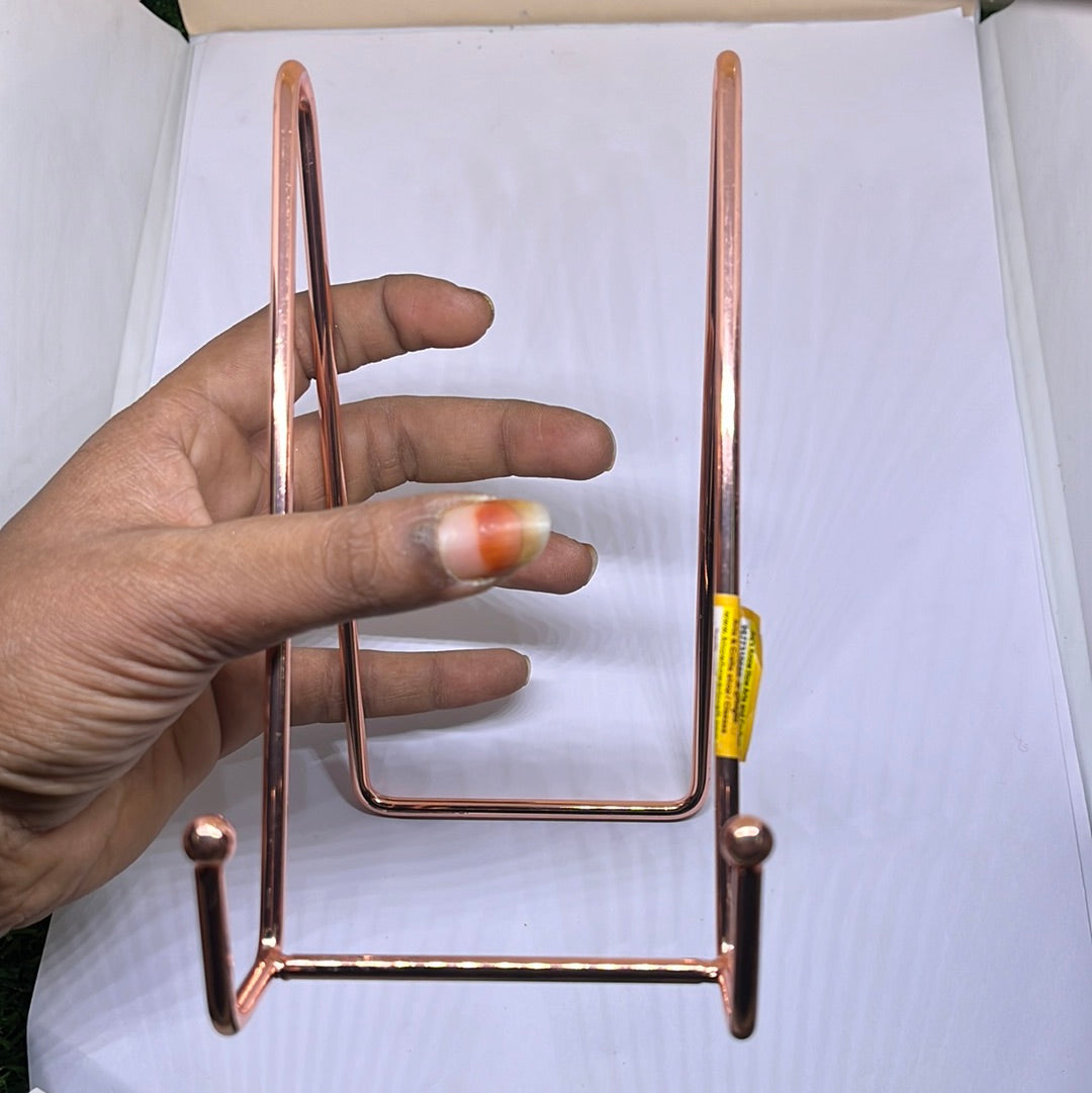 Acrylic copper easel stand  15 inches