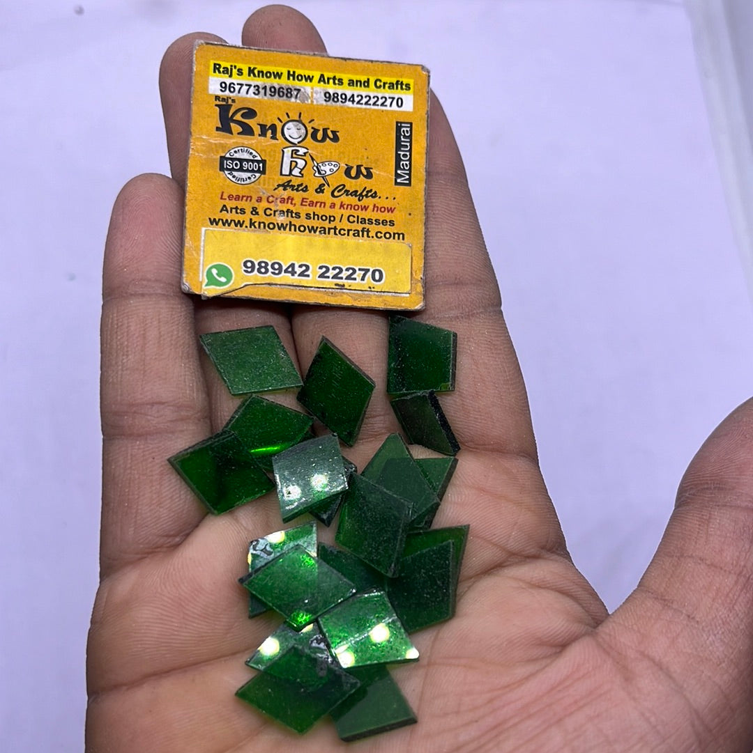 Stained glass mosaic  Diamond 50g in a pack