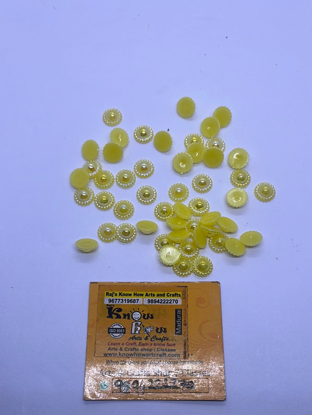 Acrylic  plastic color design beads -100g 3