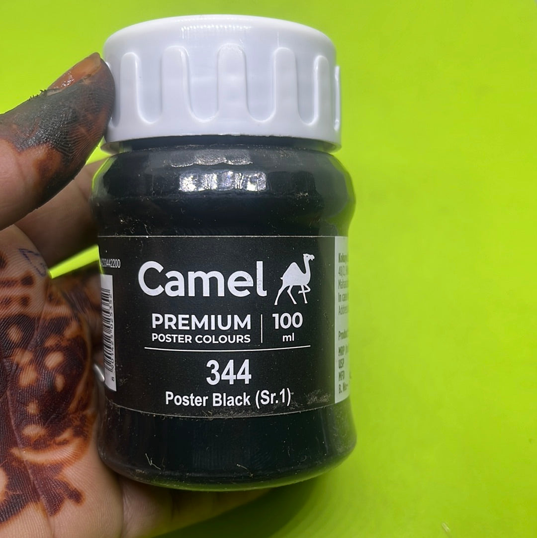Camel premium poster colours poster black 100 ml