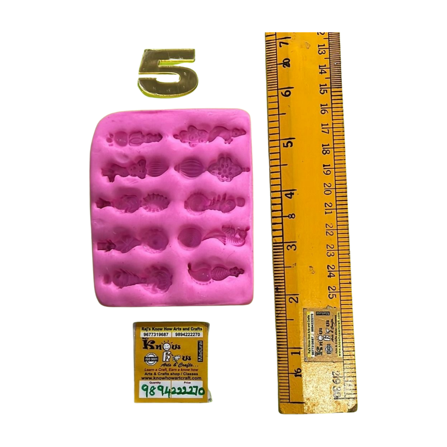Terracotta silicon mold - 5B