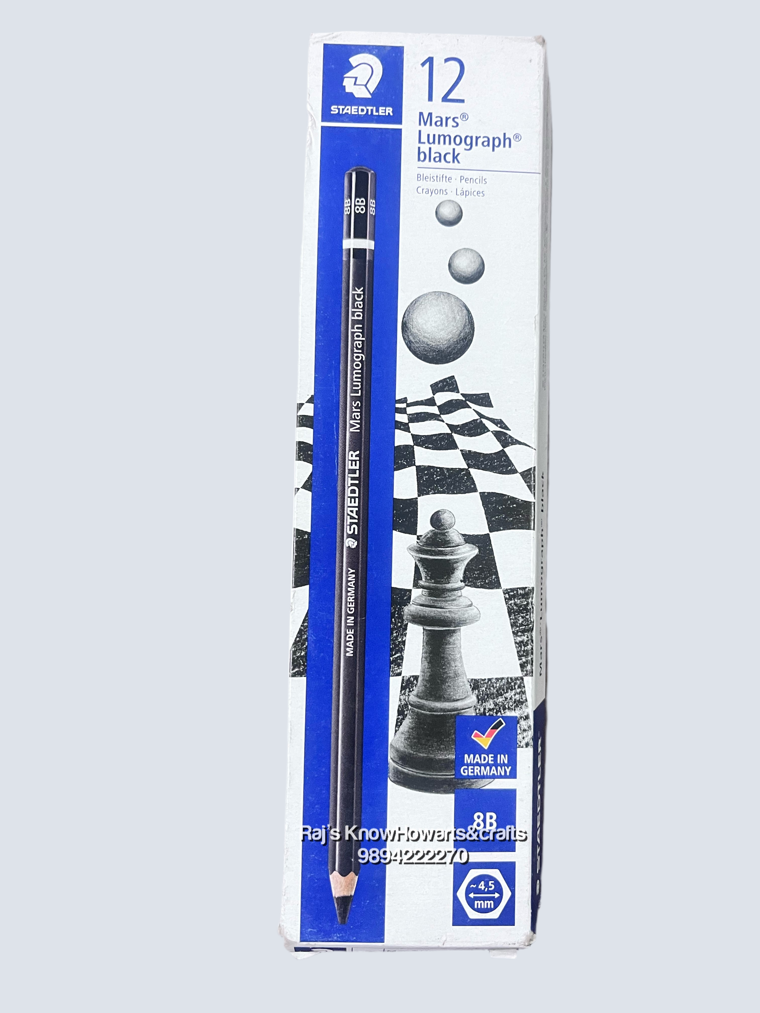 Staedtler Pencil Black -8B