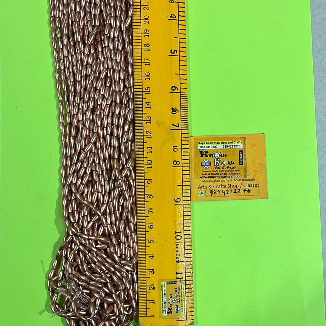 Wheat kothumai beads 4mm -500 piece in a bunch 6