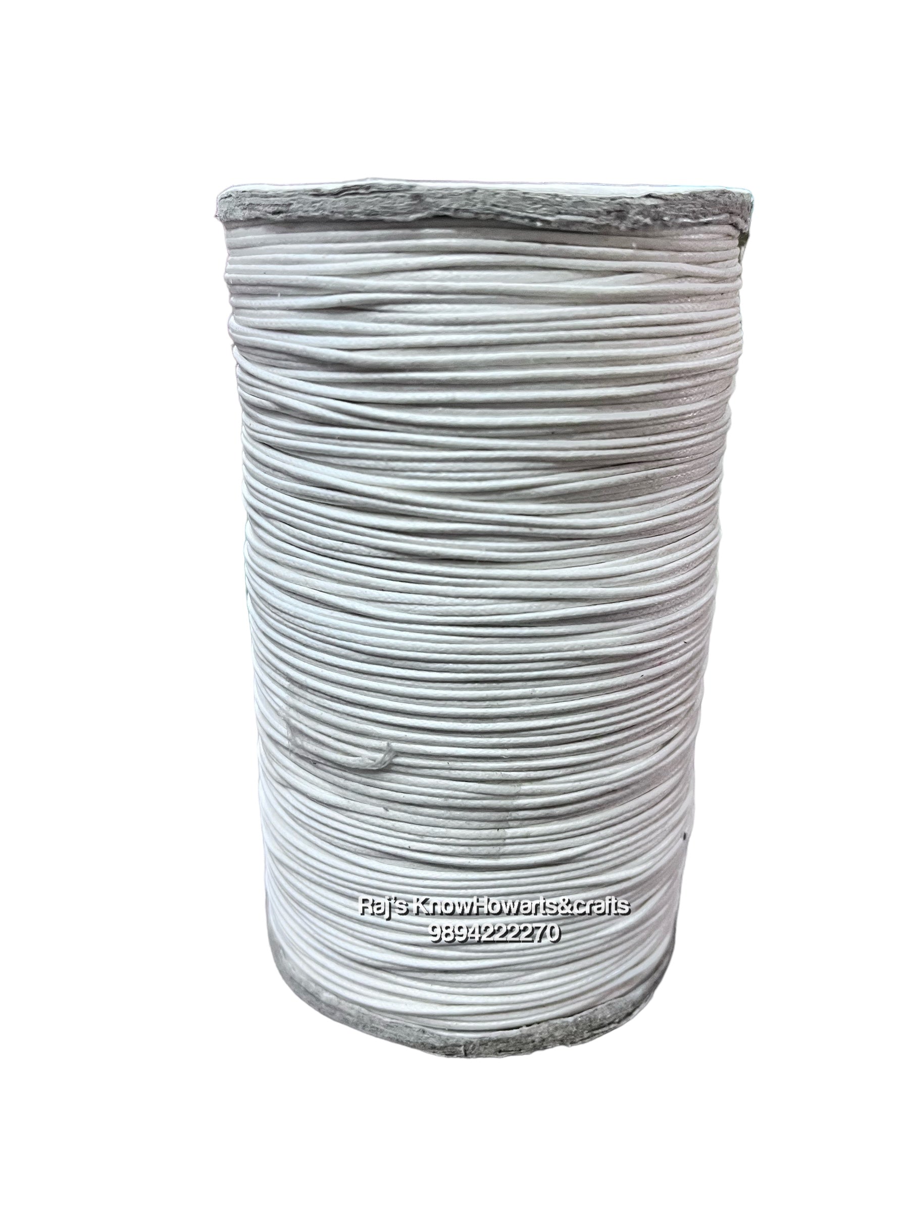 White wax Rope - 1meter