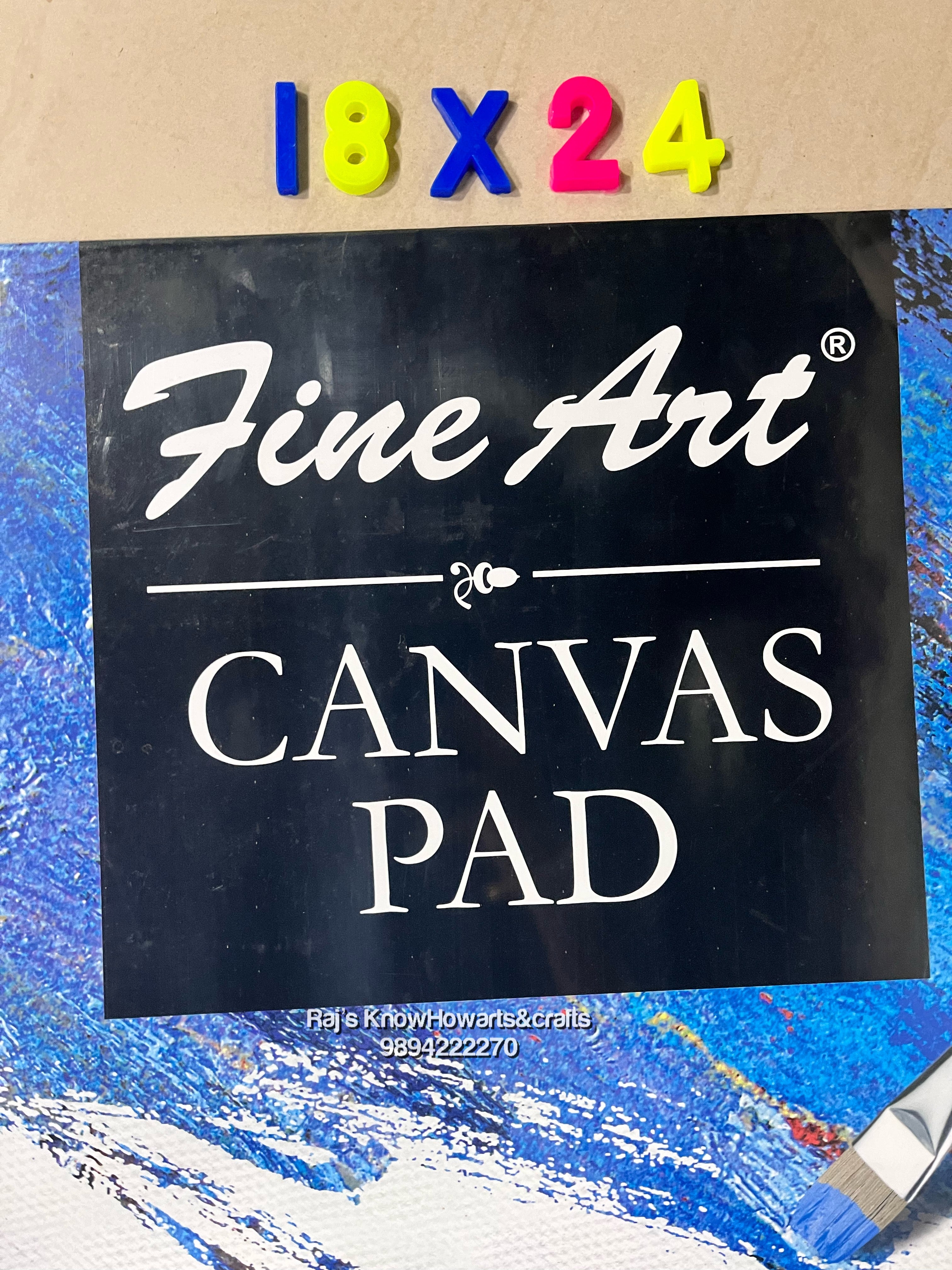 Fine art Canvas pad - 10 sheets - 18x24