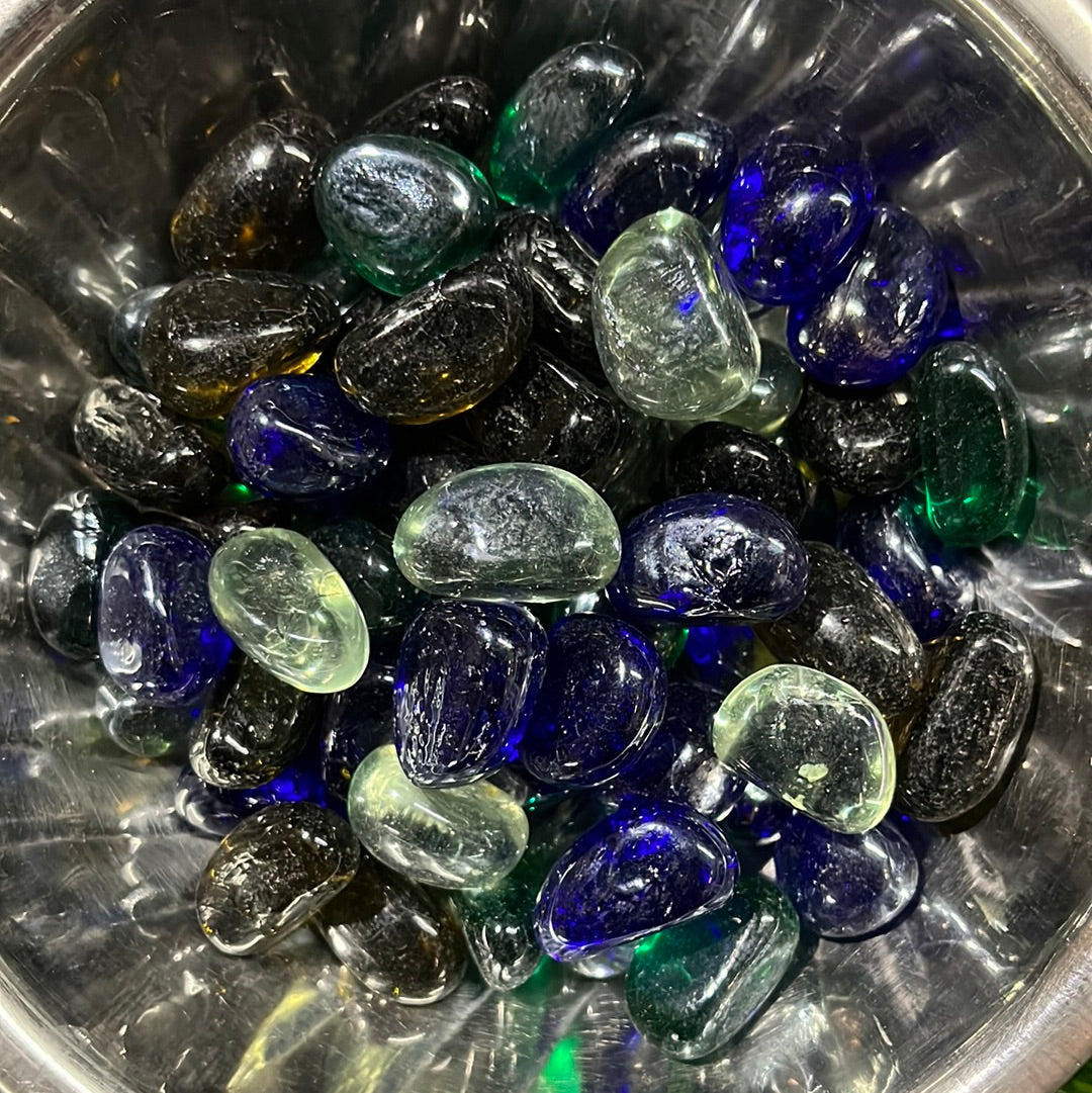 Color glass stone