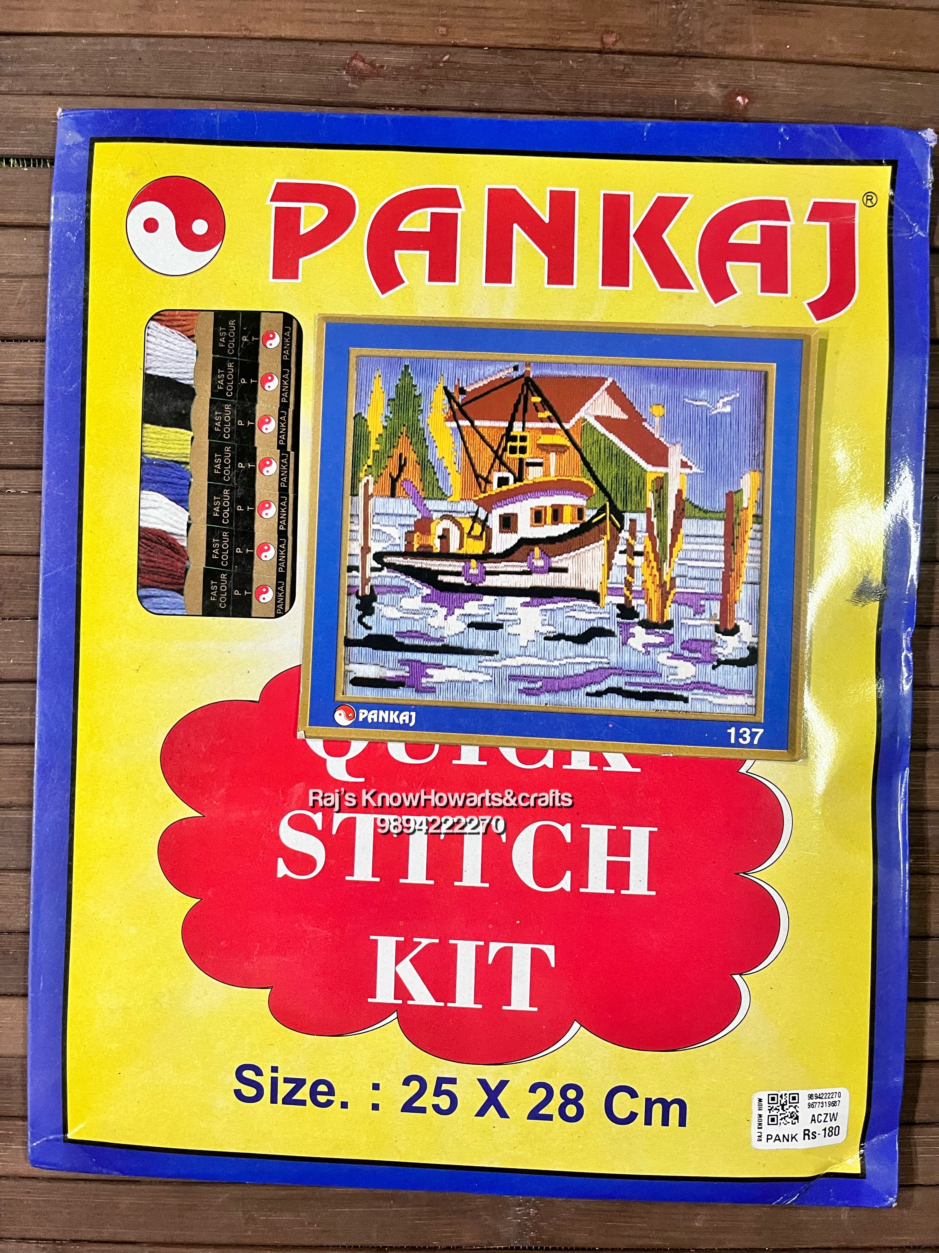 PANKAJ STITCH KIT BIG -PANK 25x28cm