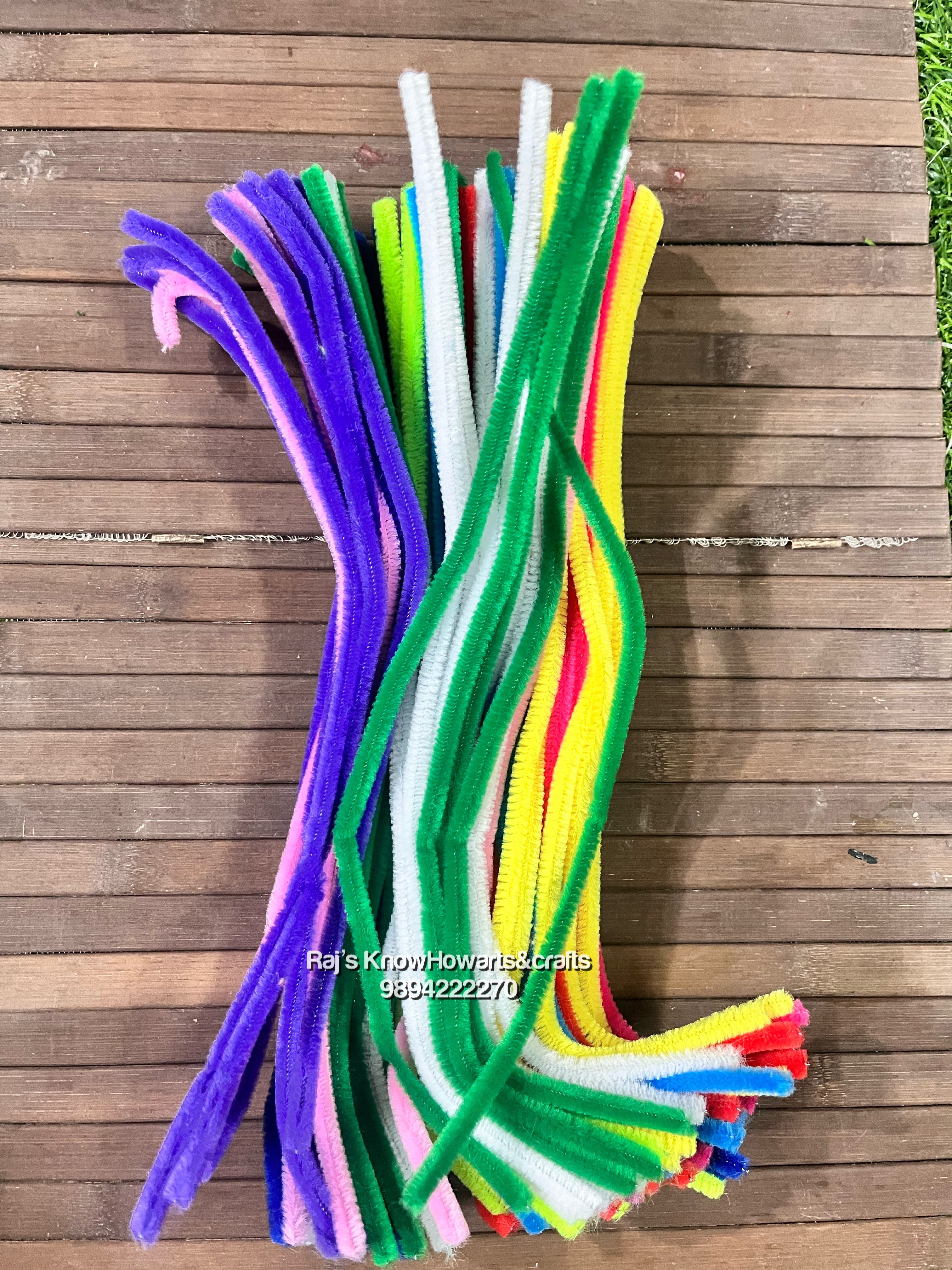 PIPE CLEANER MULTICOLOUR-PIPEC