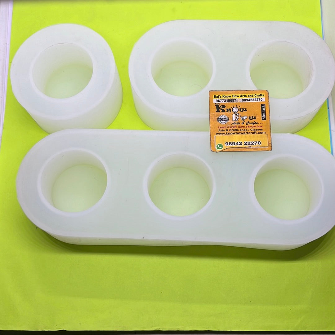 Light holder Resin silicone mold