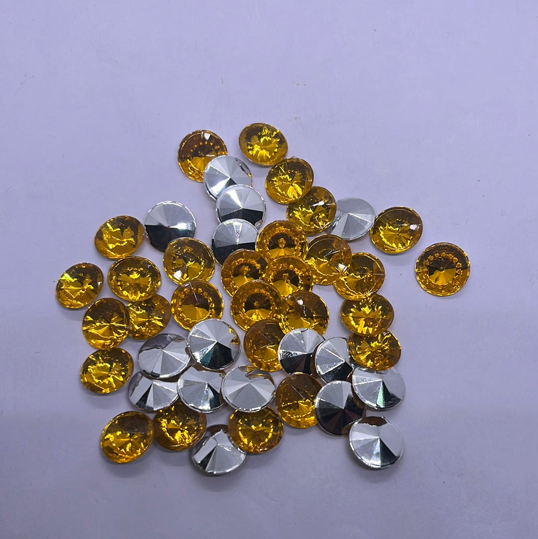 12mm Acrylic Diamond orange -10g 4