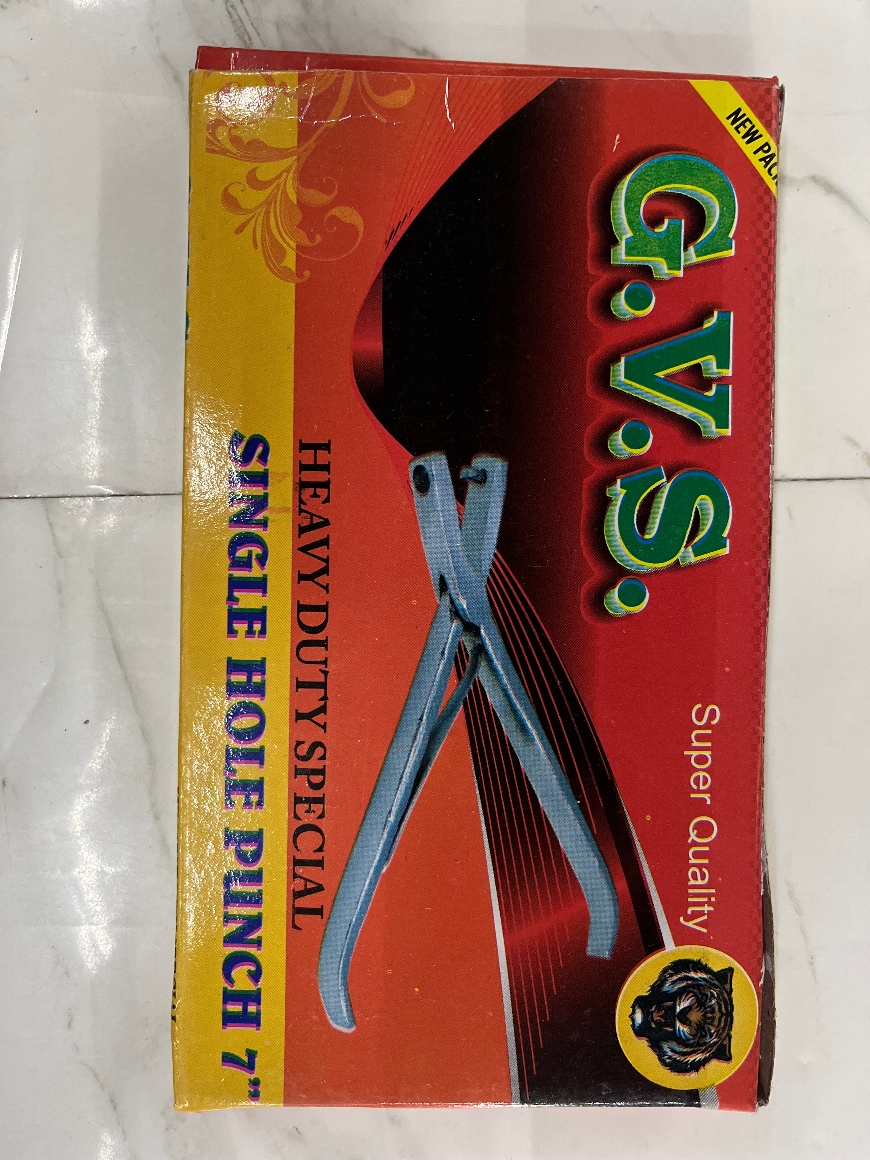 Single hole punch 7inch gvs-1piece-heavy duty special