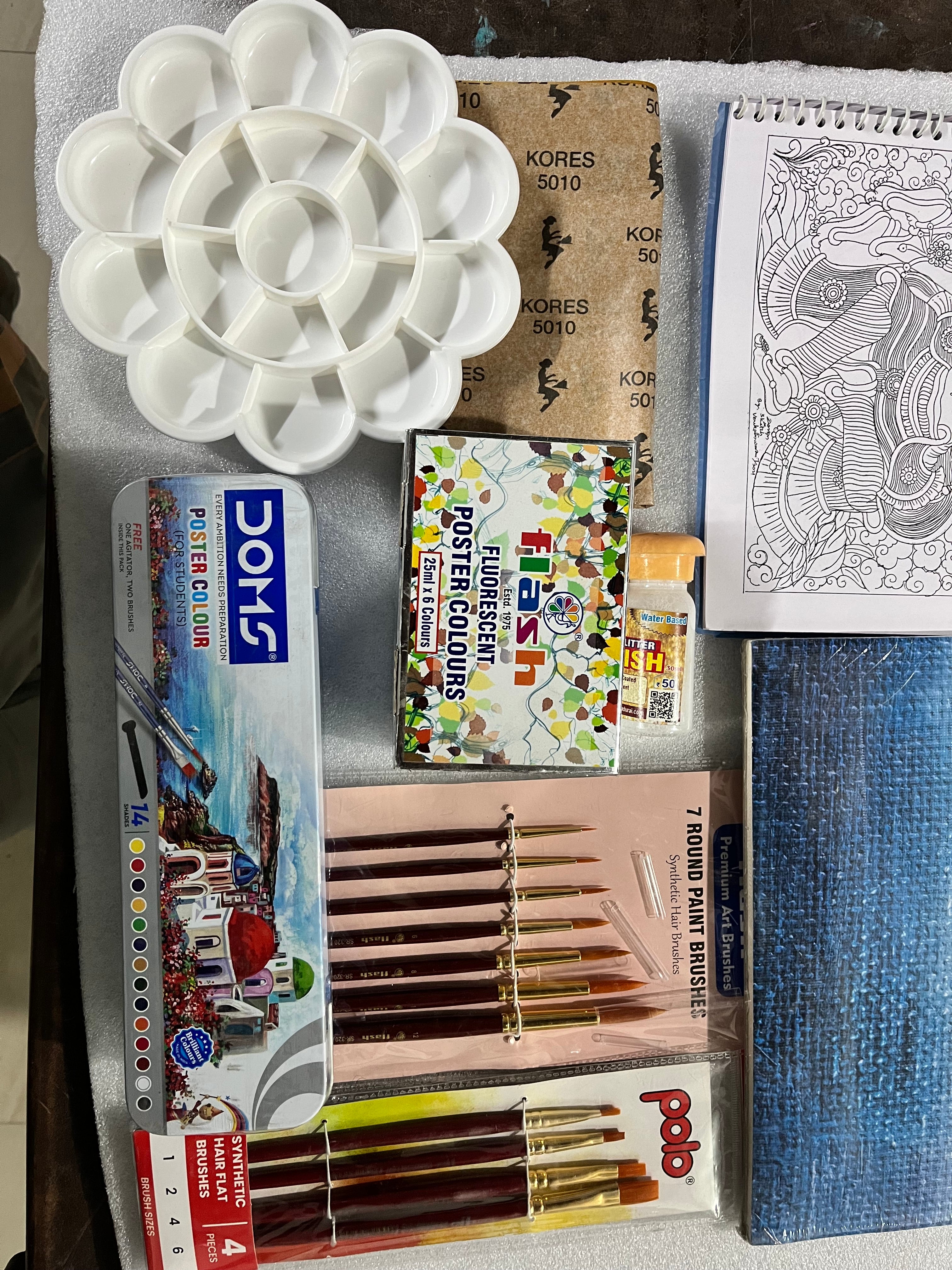 10 Kerala mural making kit