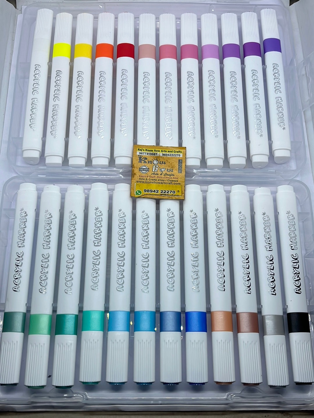 24 colors Acrylic marker - ACM24