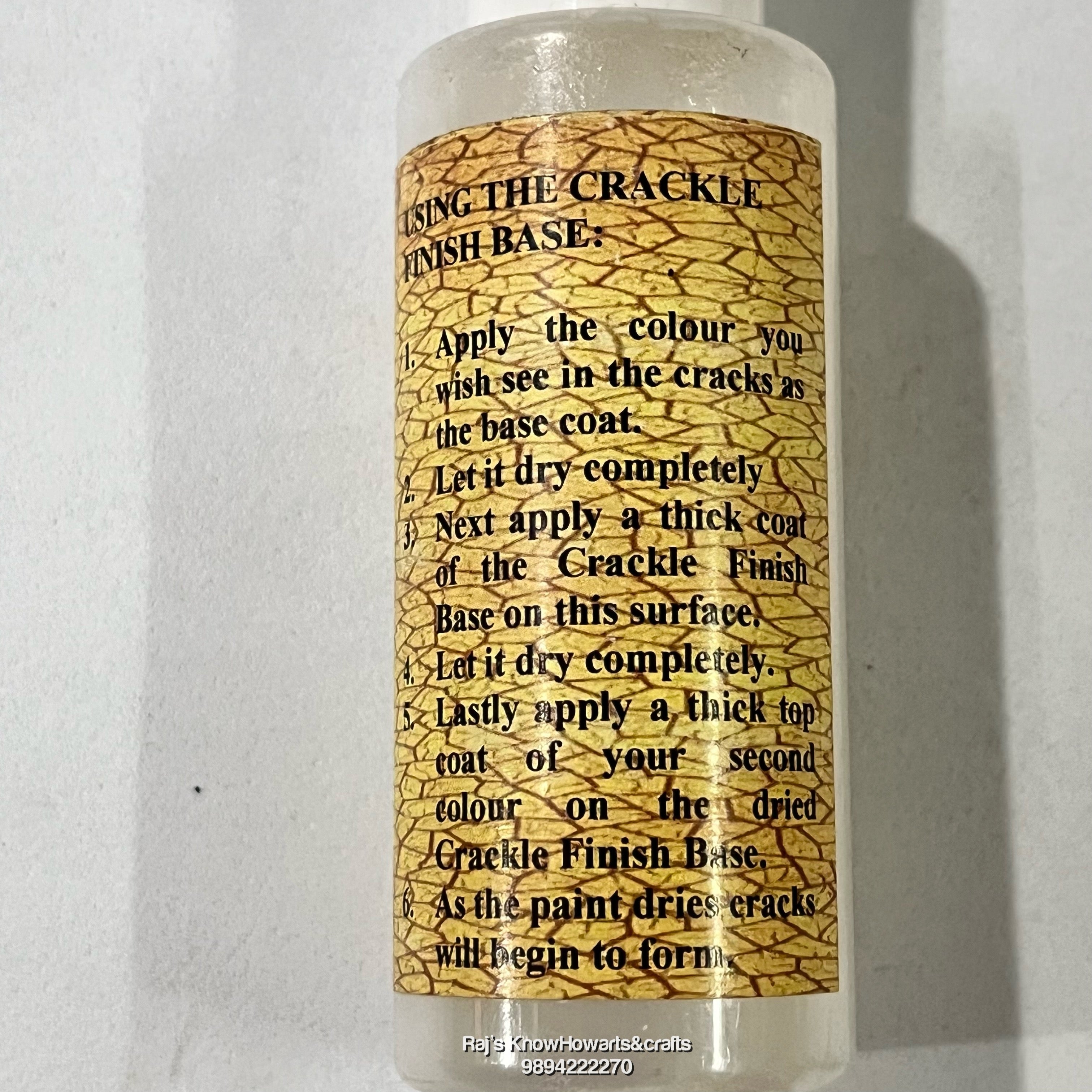 Crackle Finish Base - 50ml