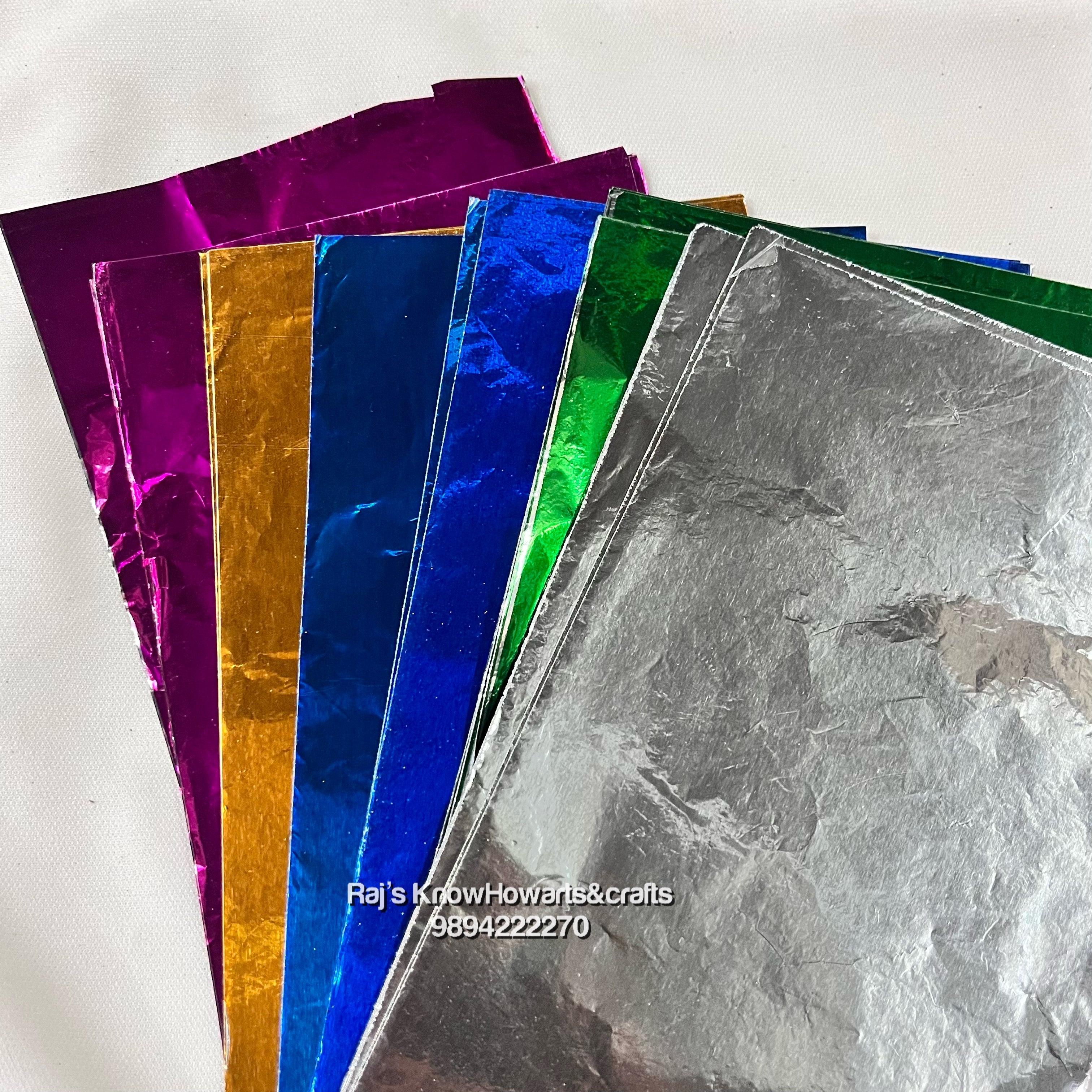 Aluminium foils multicolour