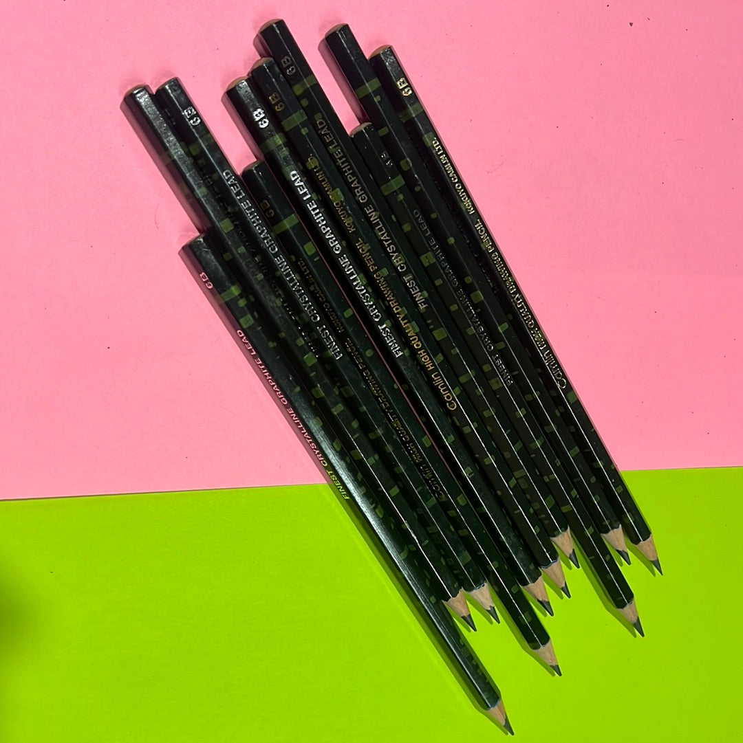 Drawing pencils 6b pencil 10 piece box