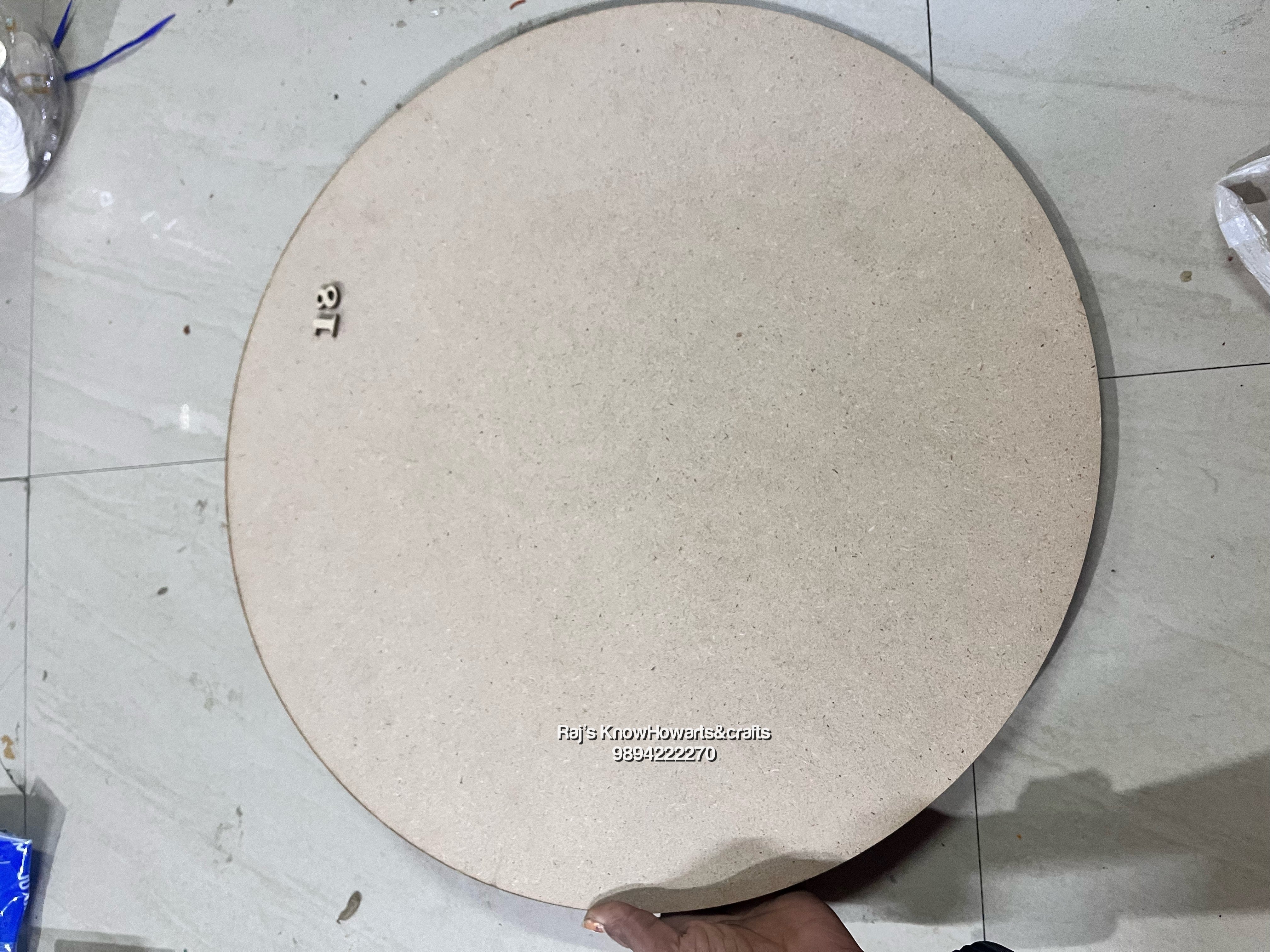 Mdf CIRCLE 18  inch-MDFC18