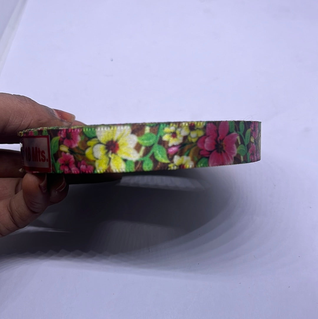 Satin flower ribbon