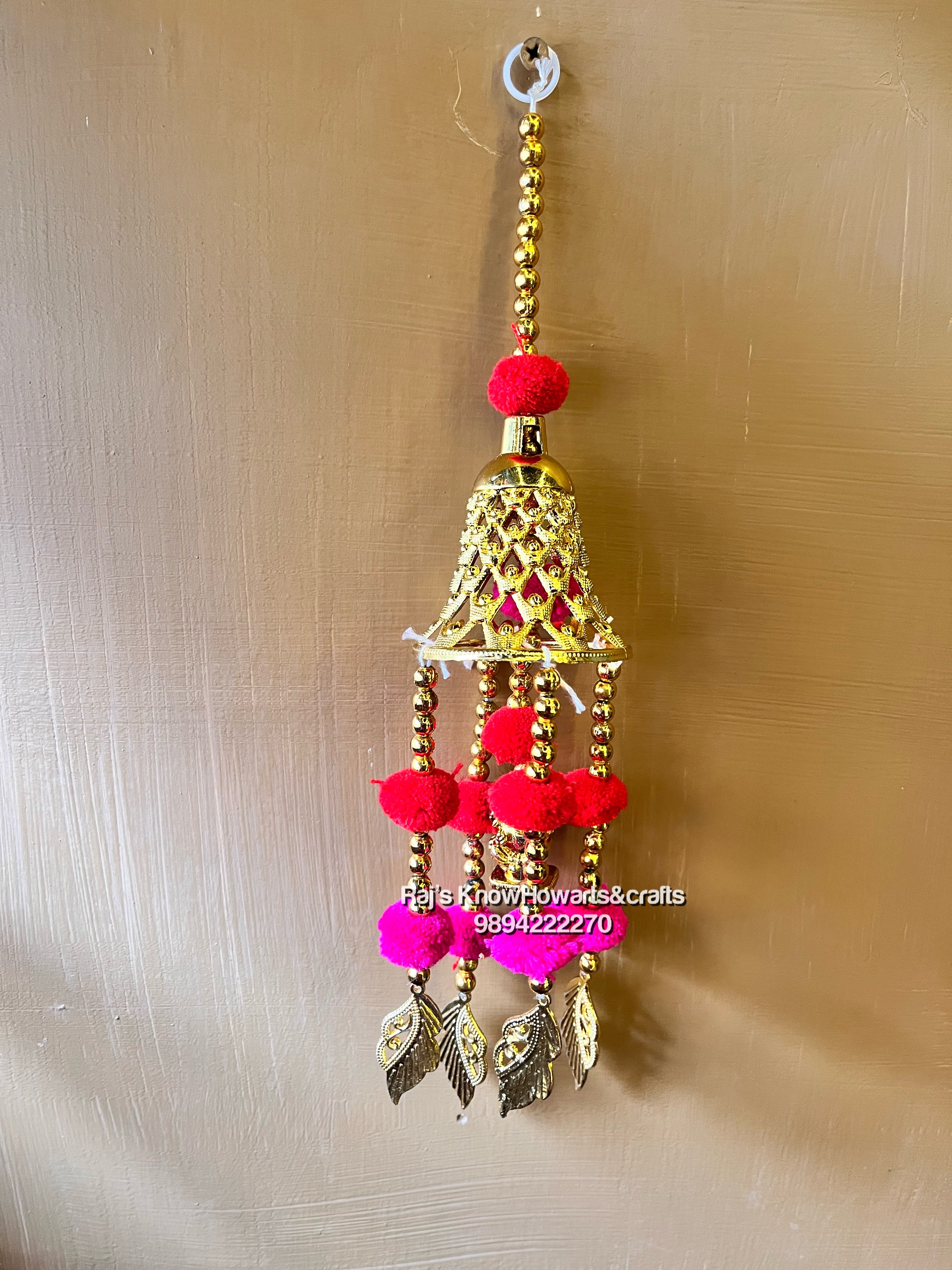 Acrylic Bell wall hanging