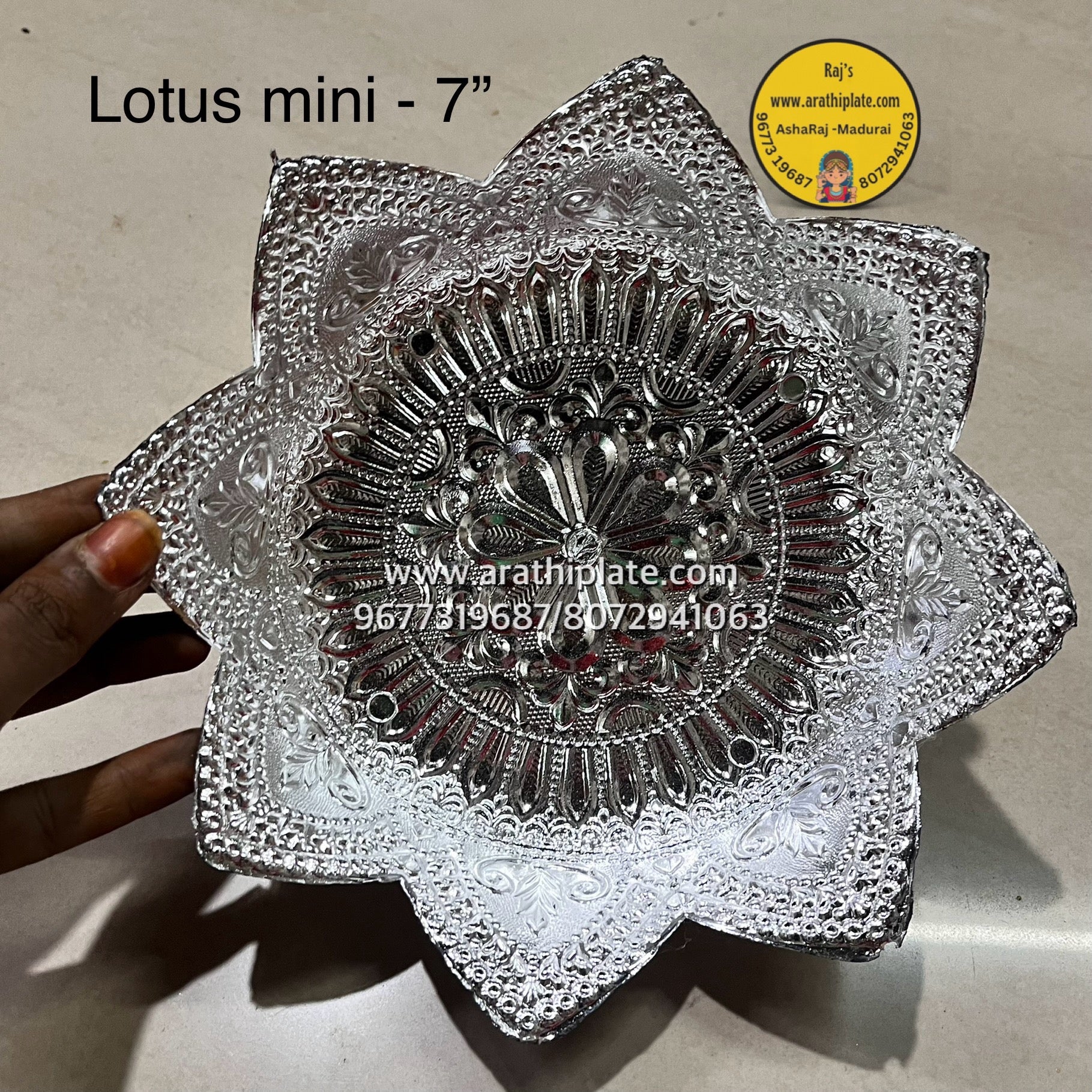 7 inch Lotus Mini LM-10 plates