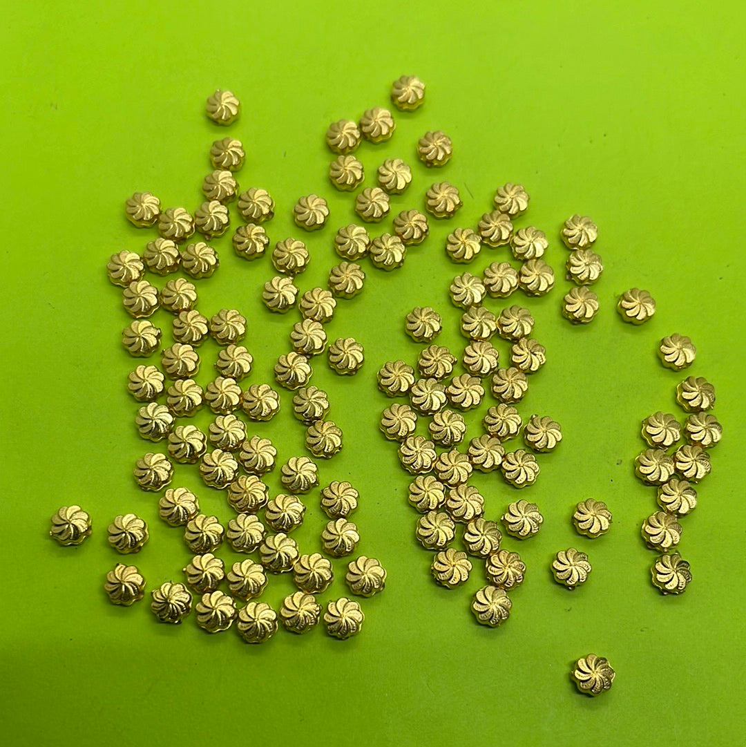 Plastic golden leaf for diy jewelry making more than 25pc