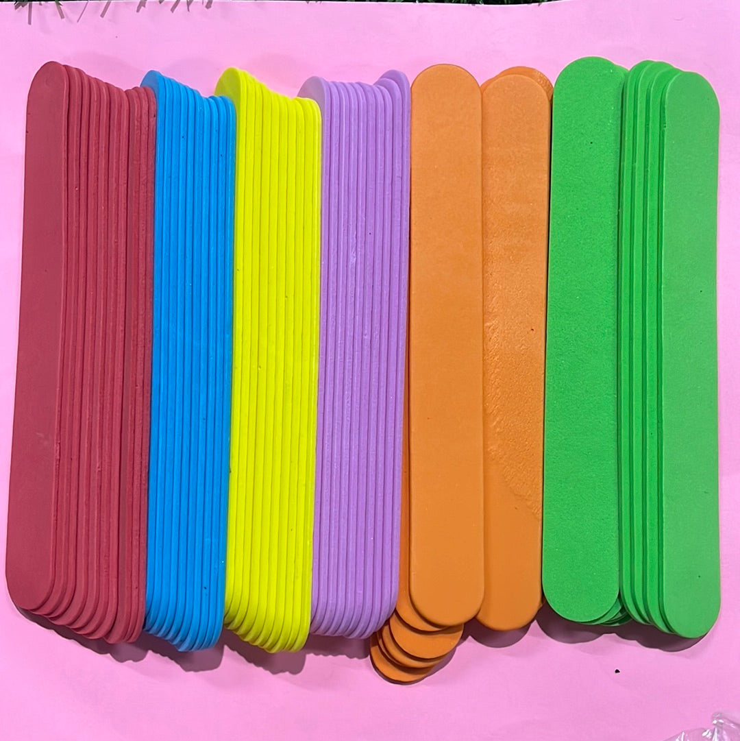 Foam sticks medium size 2in x 15in