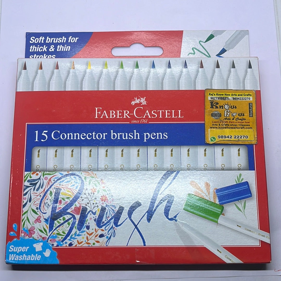 Faber castell 15 connector  brush pen