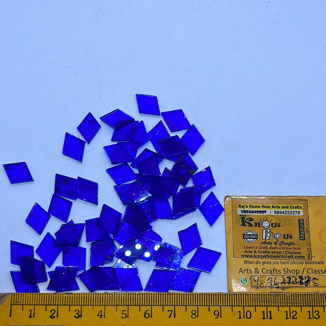 Stained glass mosaic Diamond 50g in a pack