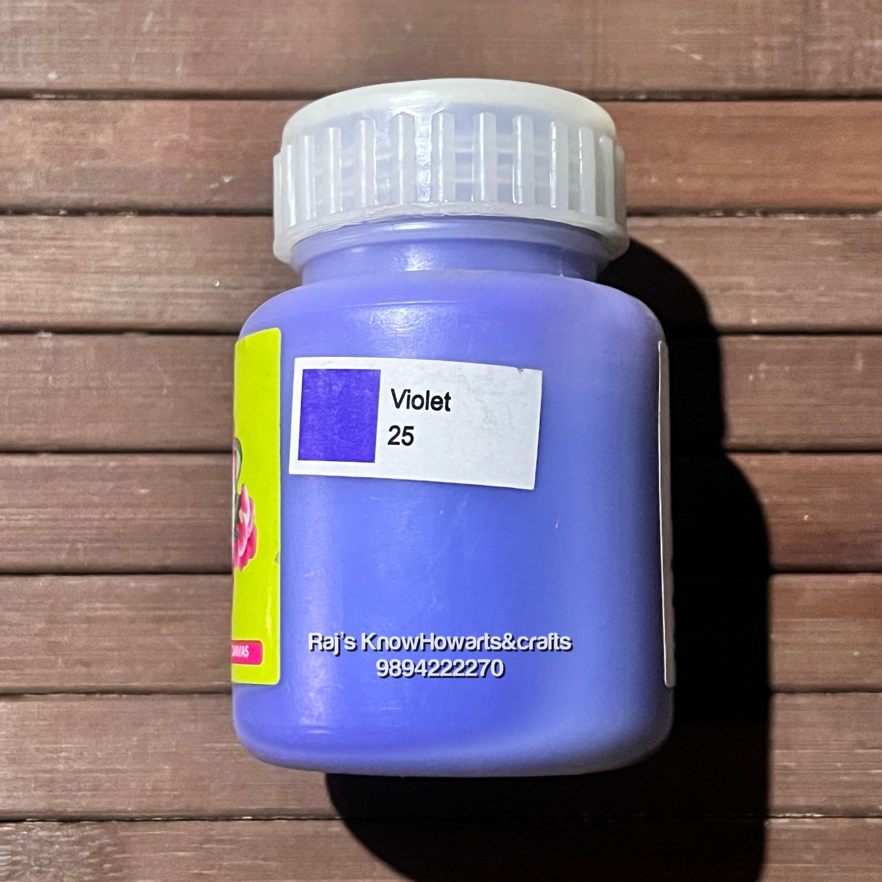 Violet 100ml fevicryl Acrylic color -1 bottle