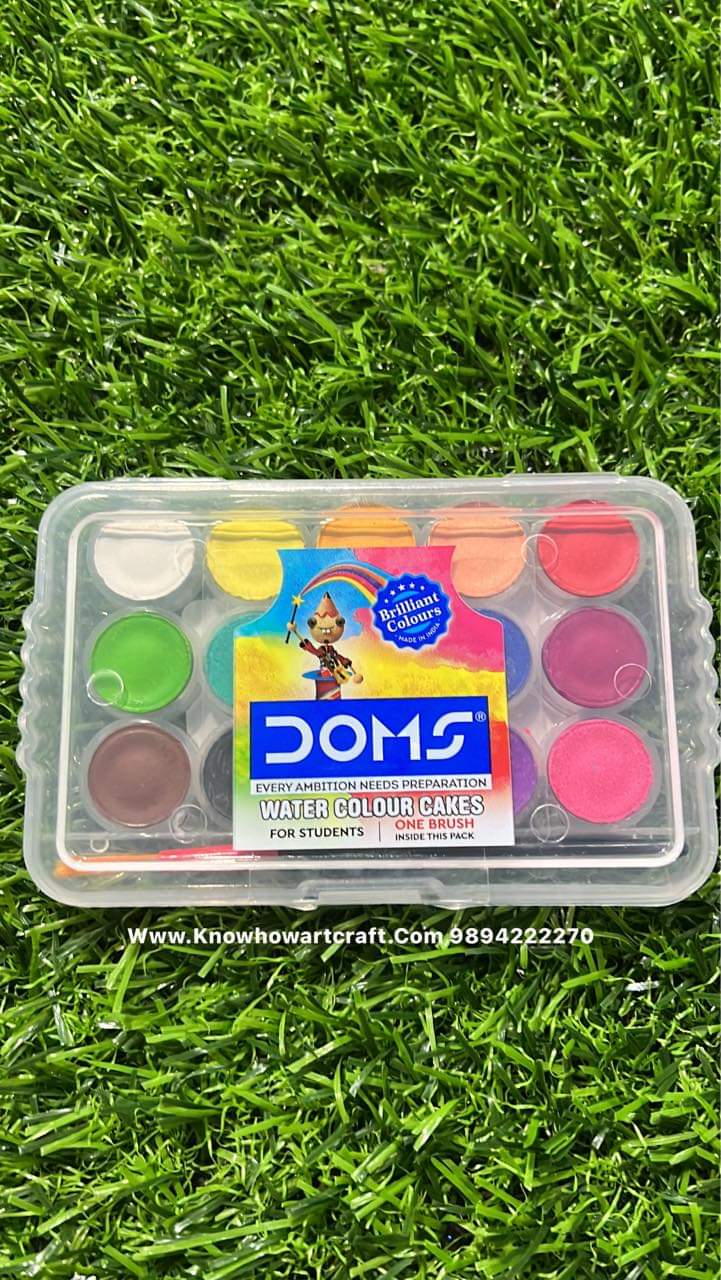 doms water color cake 15 SHADES-9397 β KnowHowArtCraft