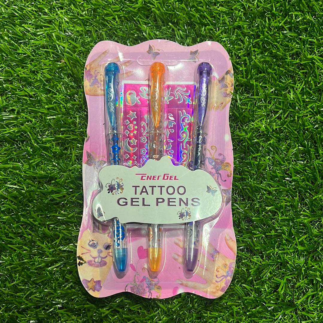 Tattoo gel pens 3 pc set