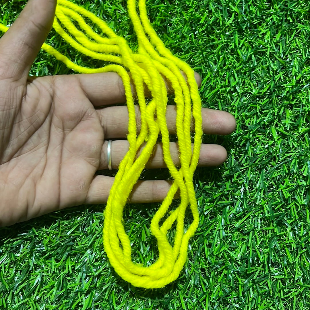 4 play Woolen thread lemon yellow 250 g