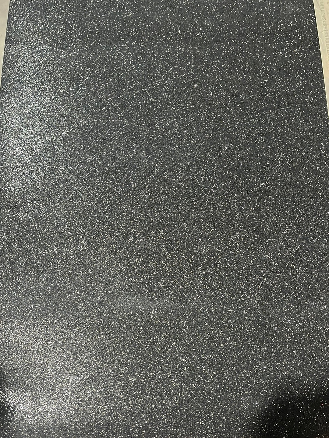 Black Glitter Foam chart size 50cm x 70cm