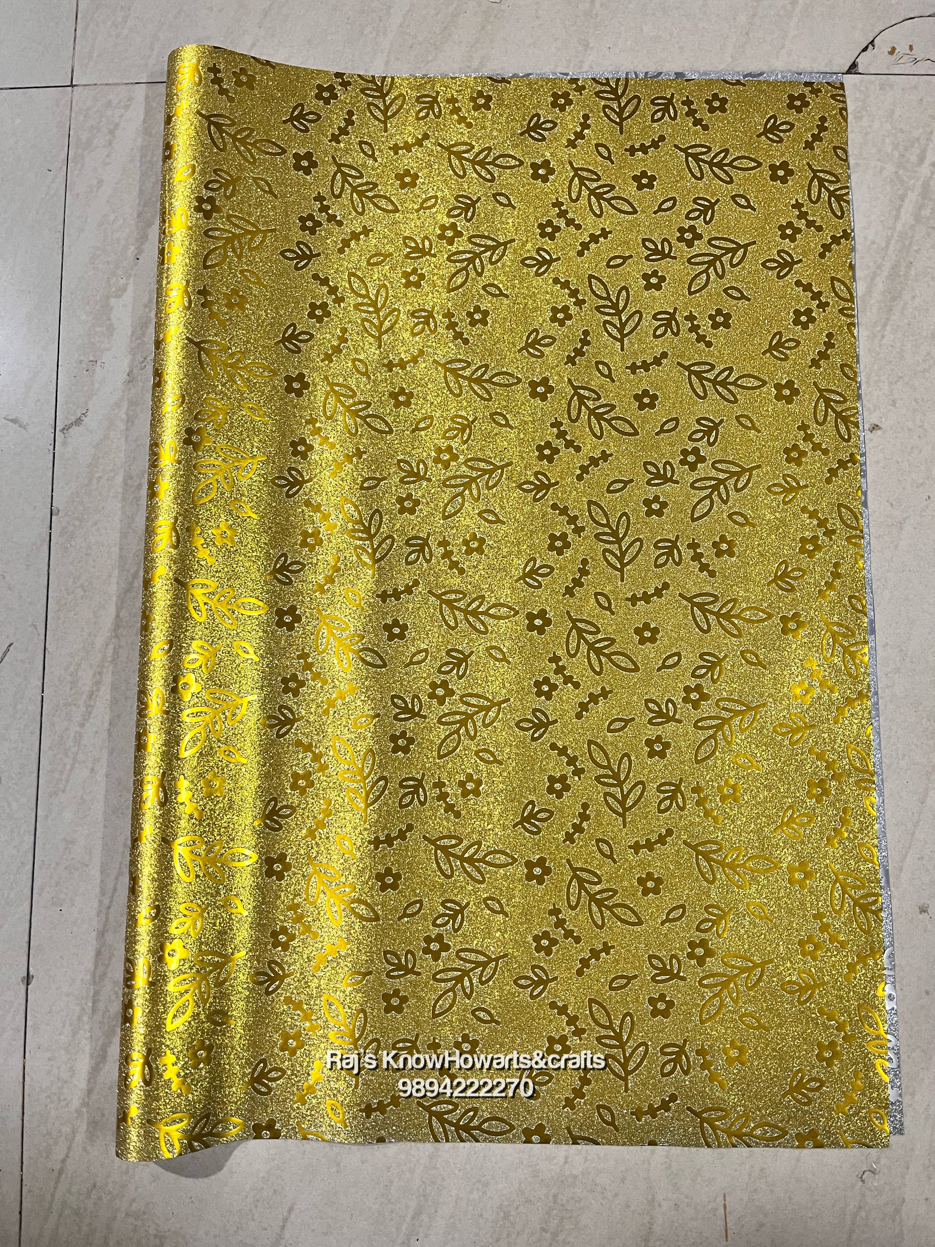 Gold gift sheets - 20 sheets