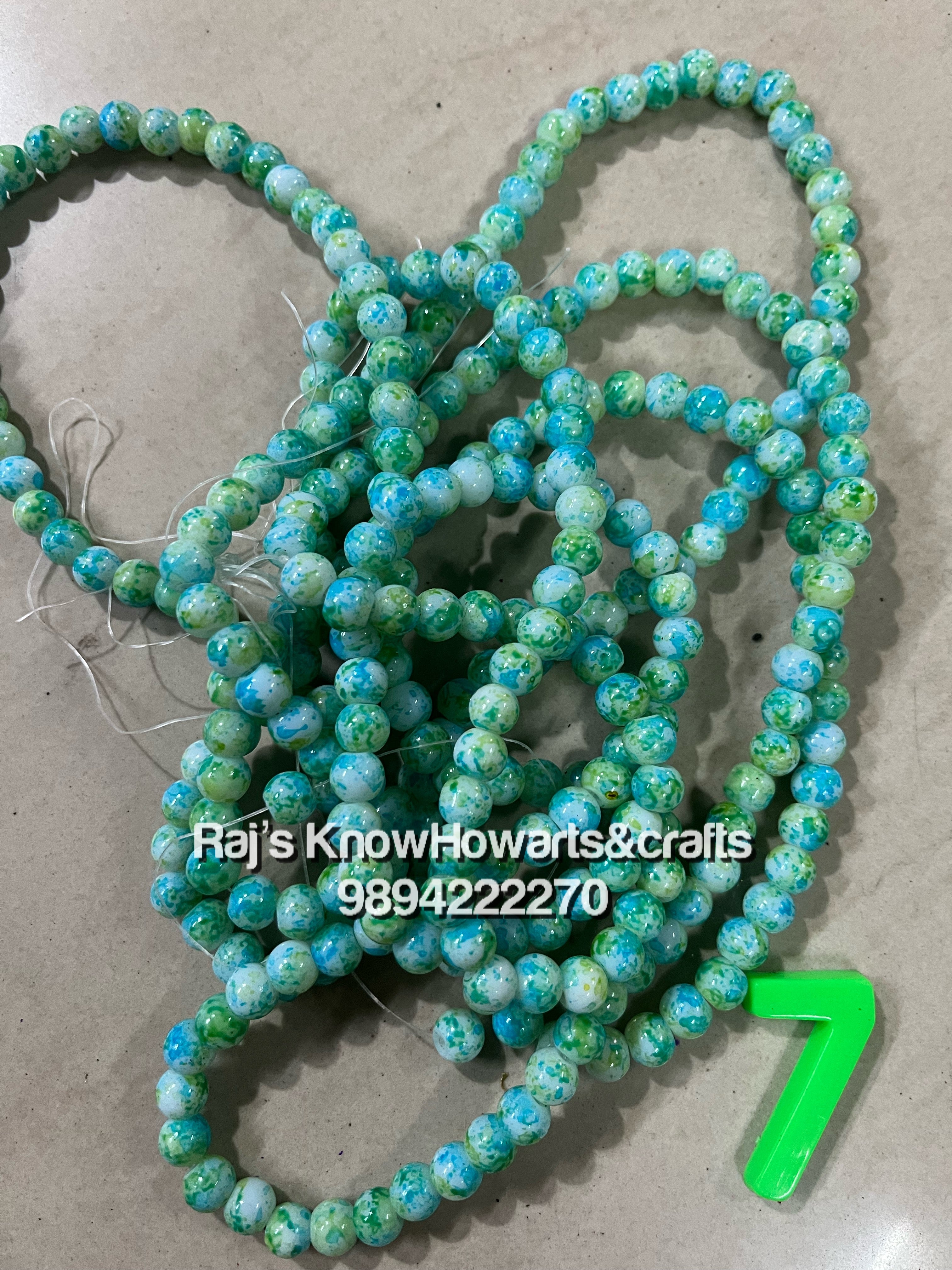 Marble beads - 7