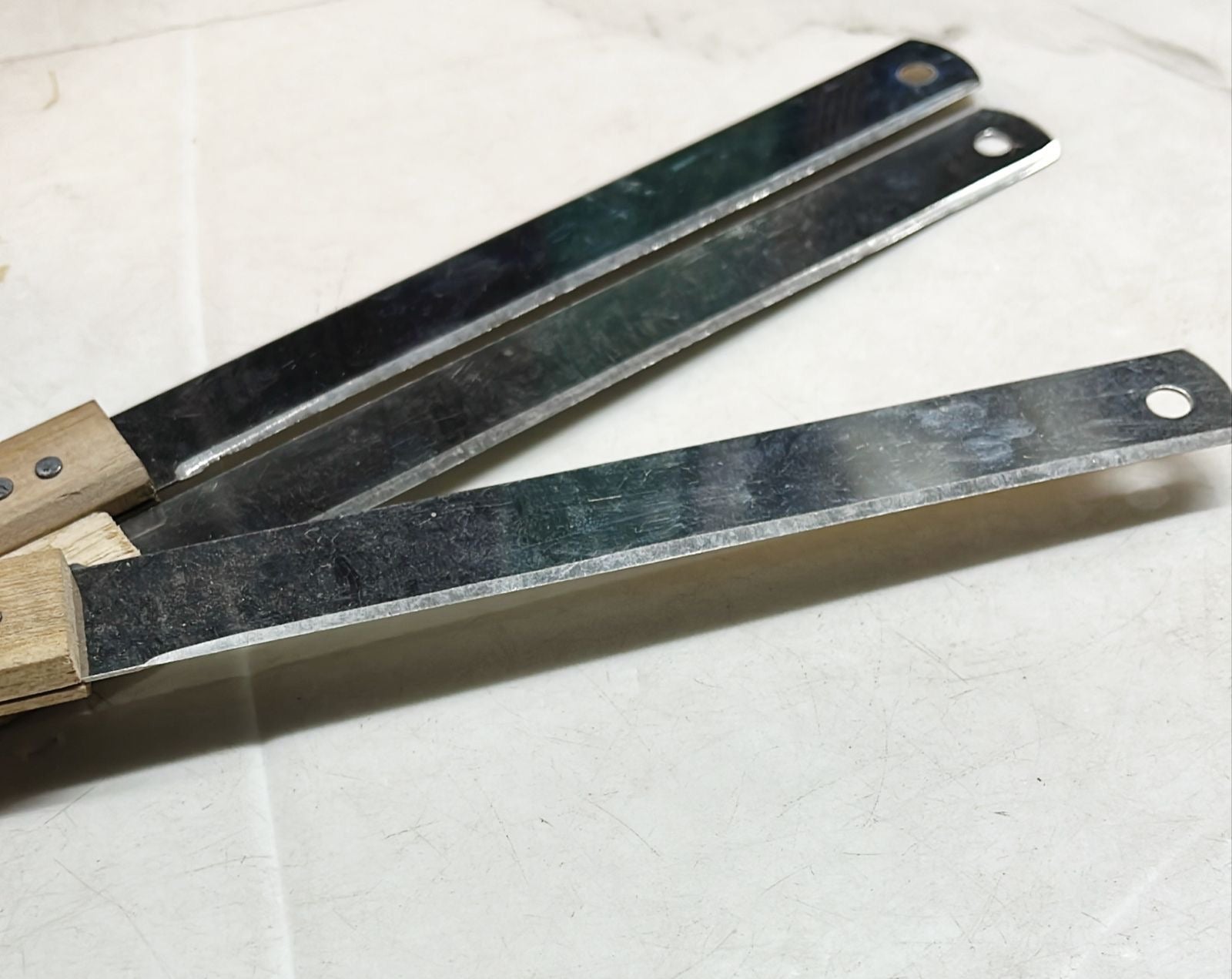 Wooden knife hole long 1pack /WKHL