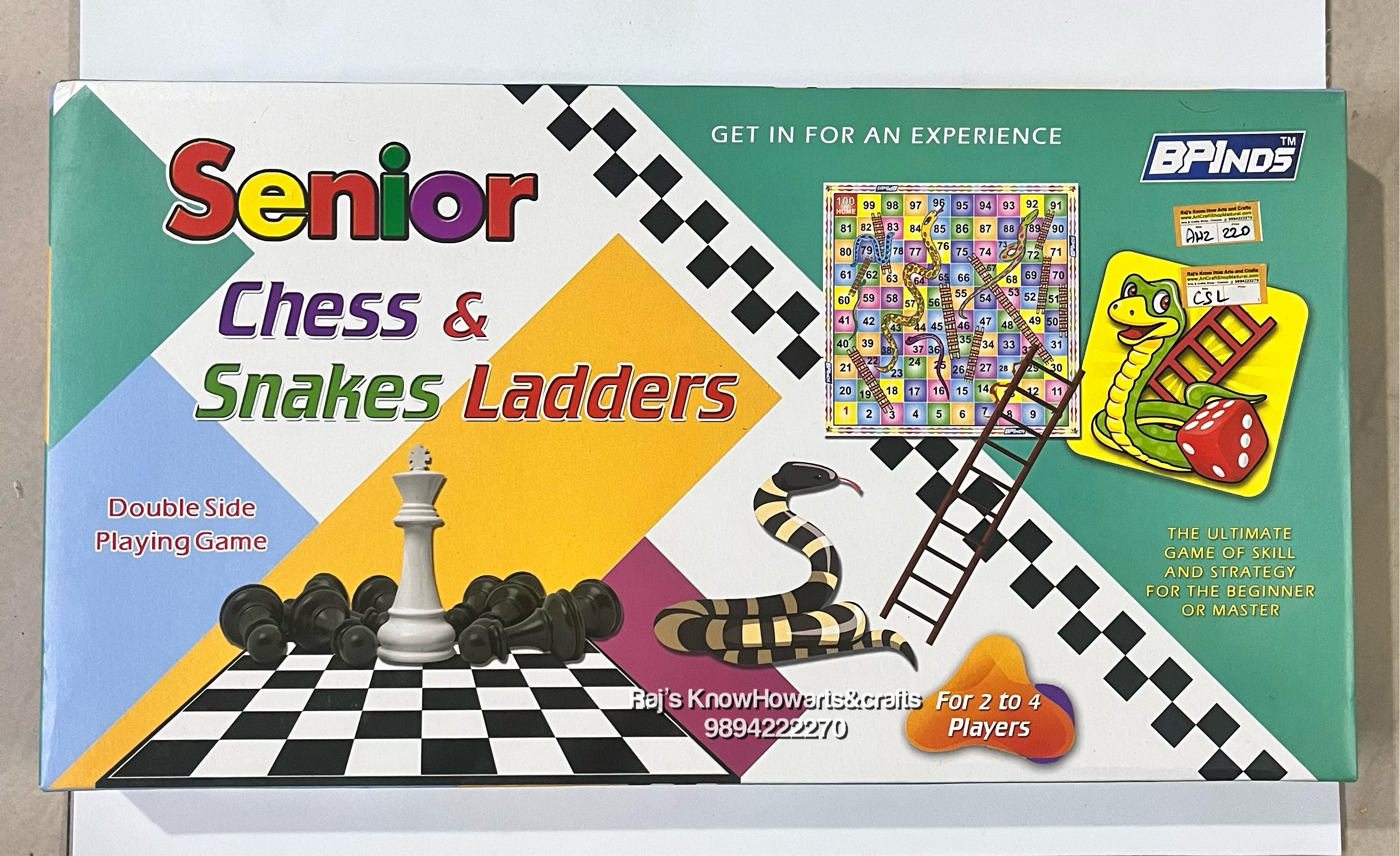 Chess & Snakes Ladders