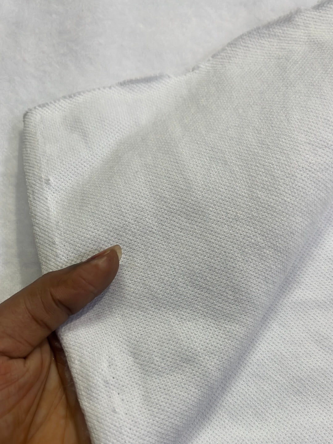 Felt cloth white - 1meter