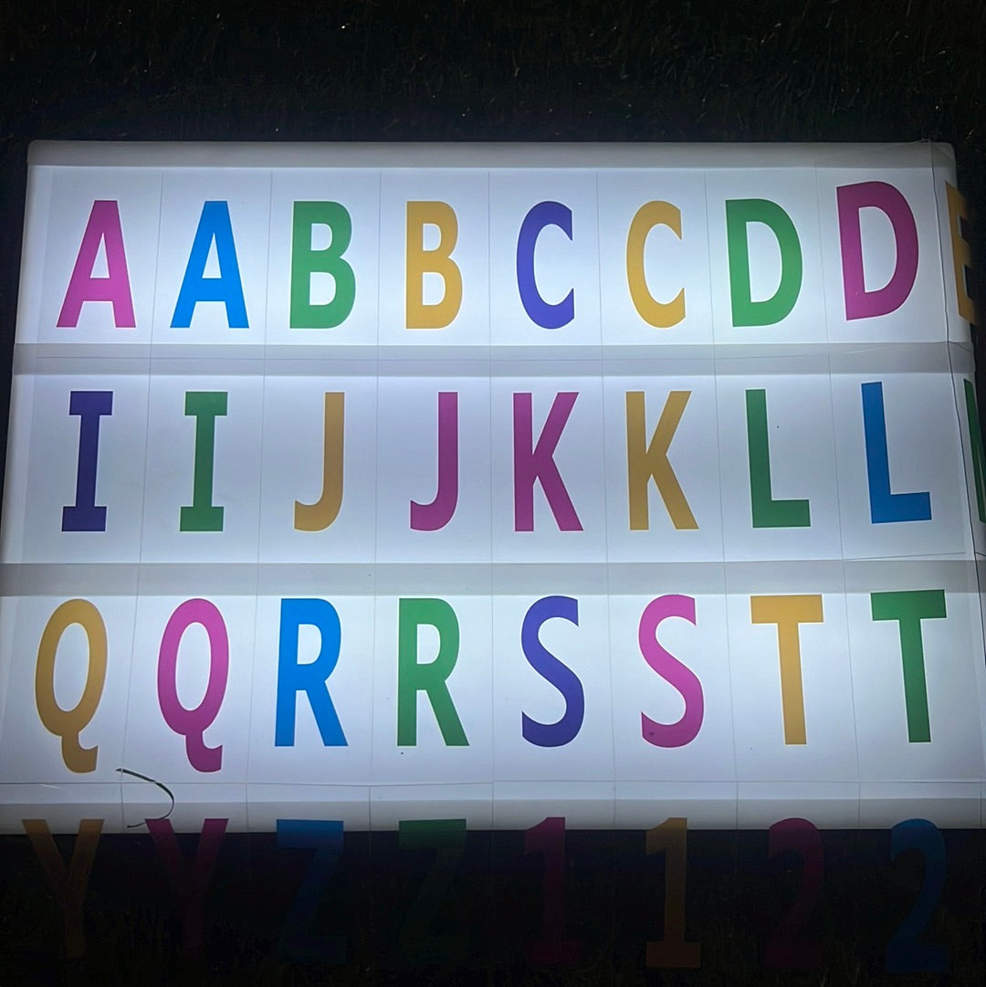 Color card light box