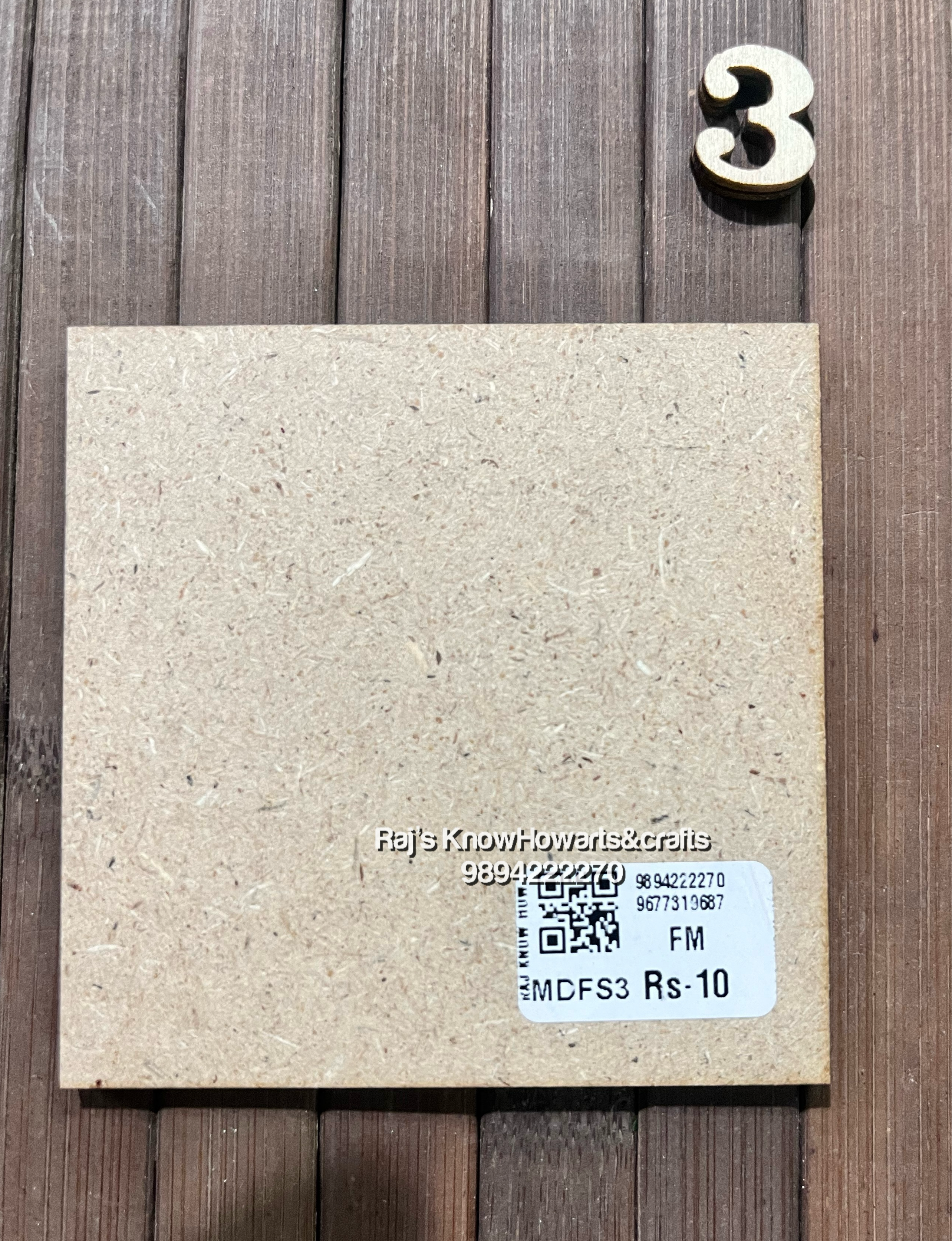 MDF SQUARE 3-MDFS3