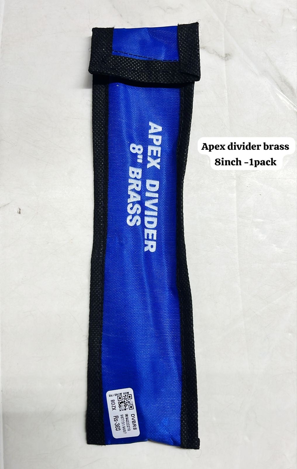Apex metal divider brass 8inch-1pack