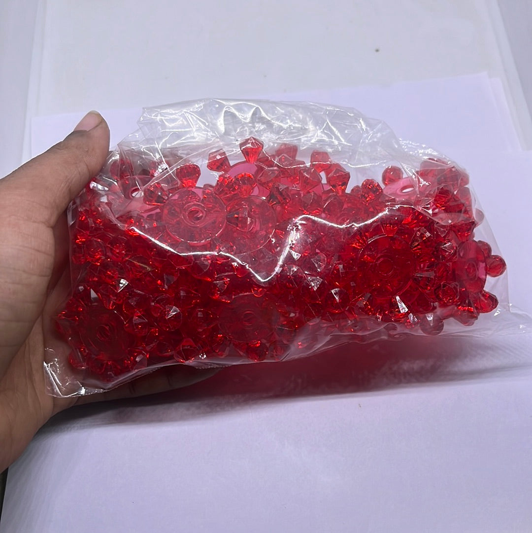 Star acrylic beads  100 g 6