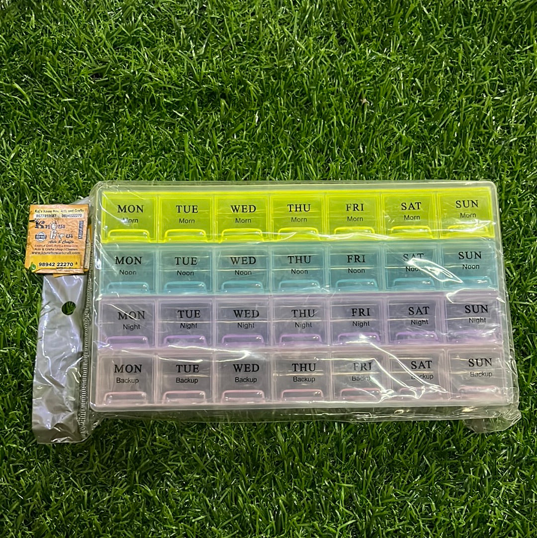 Plastic kundan storing organizer box
