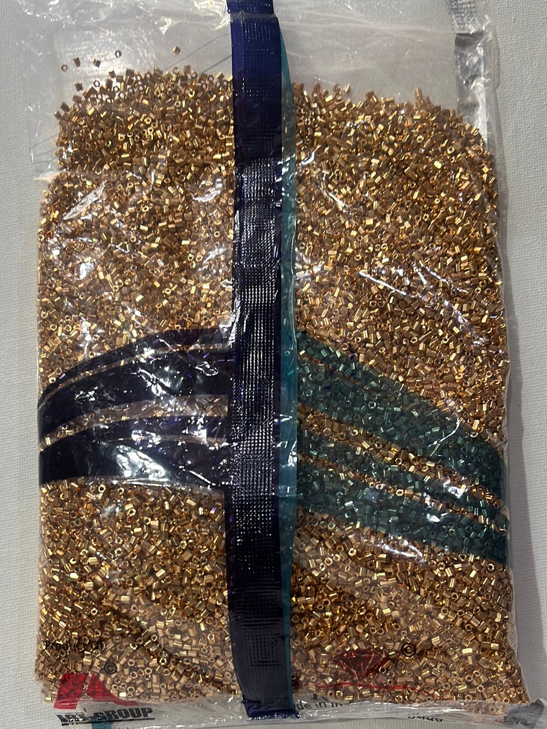 Aari tube karthana seed beads-50g in a pack