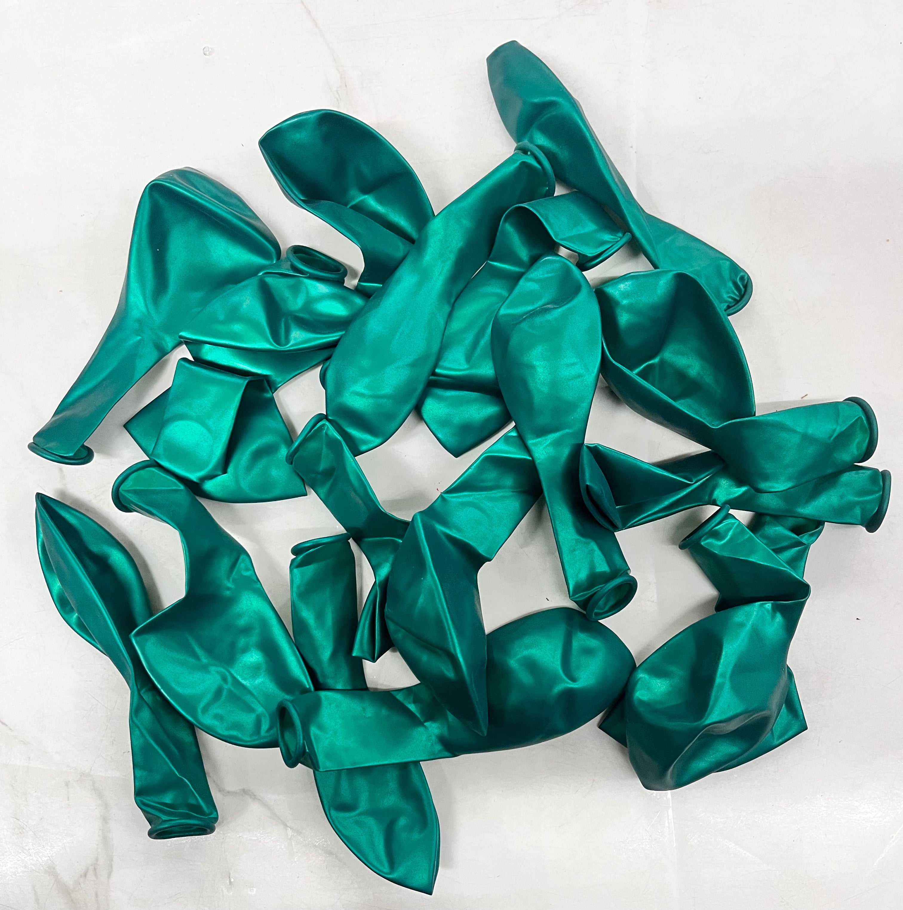 Metallic balloons 50 pcs single colours-1pack