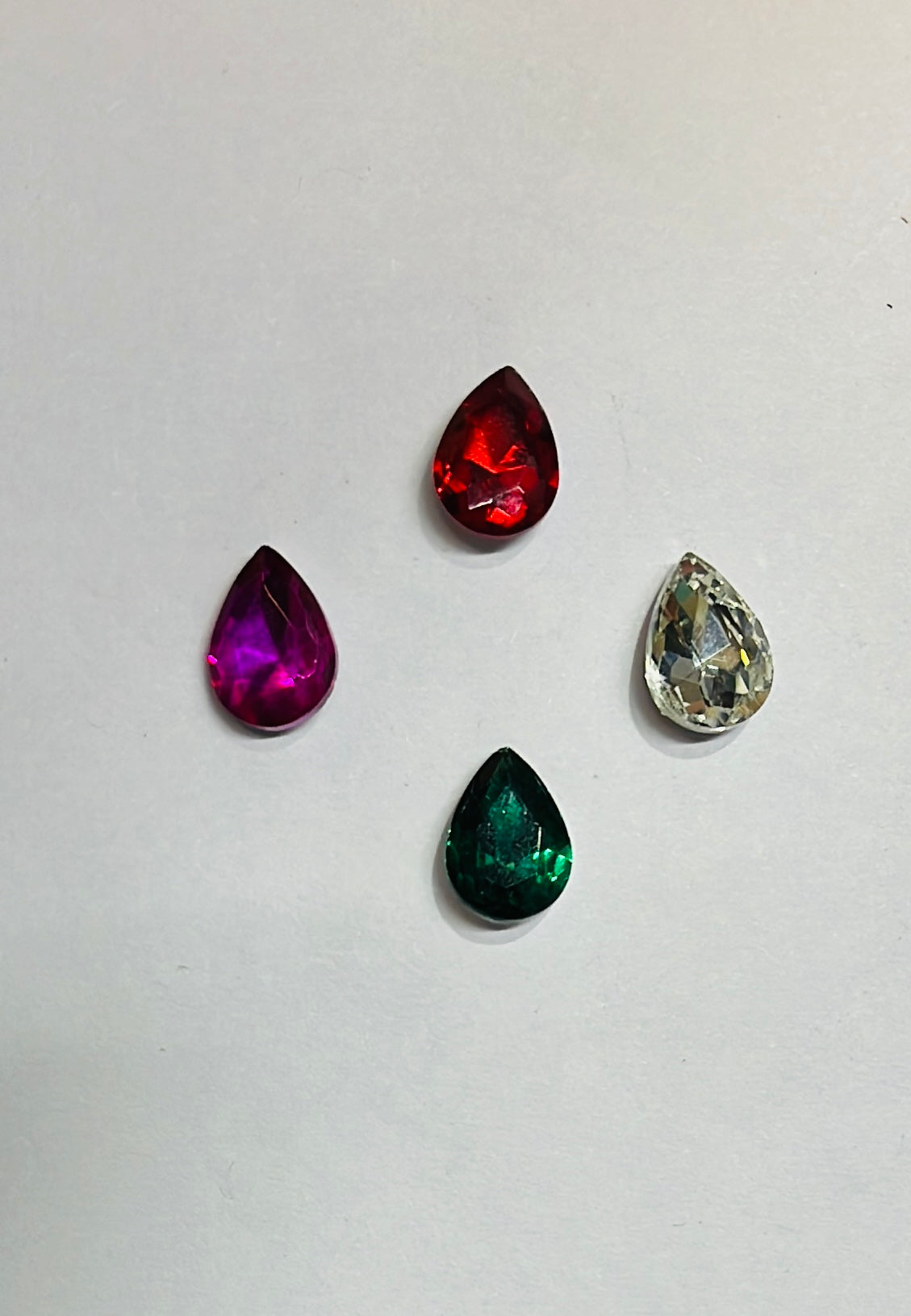 10x14 AD thilakam Tanjore Painting American diamond stones-5stones 1pack /4vibrant colours