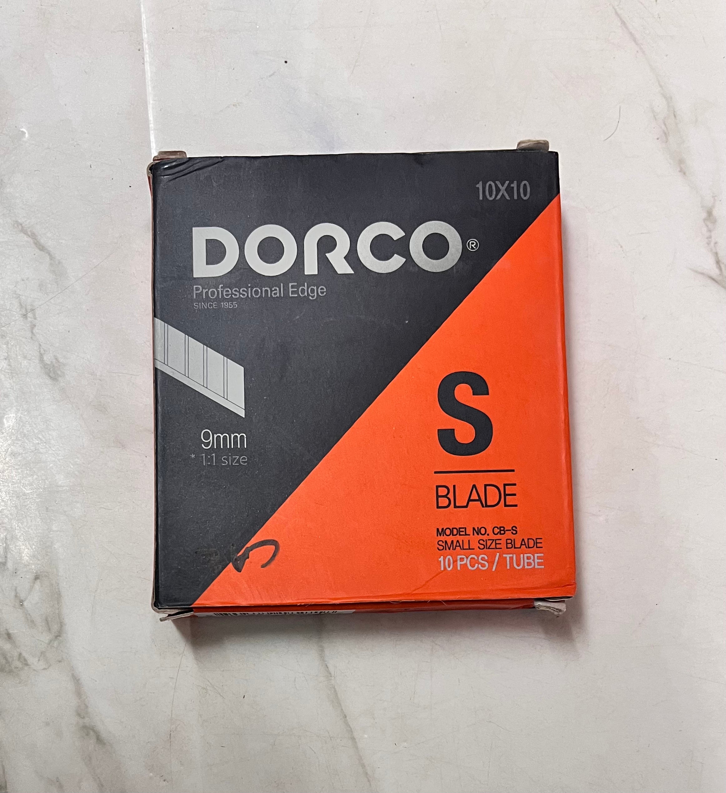 Dorco small blade 9mm1.1size 10piece 1pack