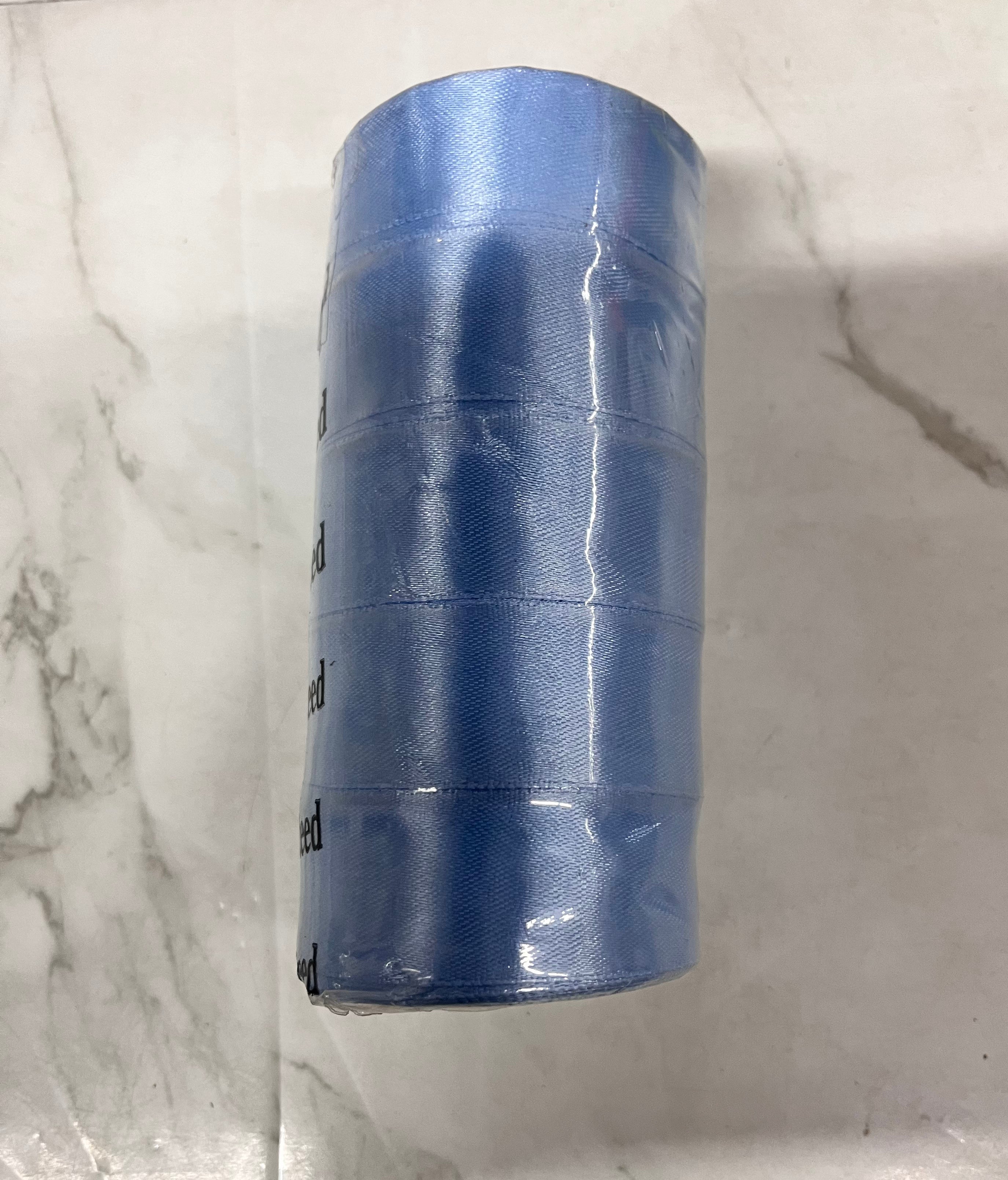 Satin ribbon-sky blue 1 inch