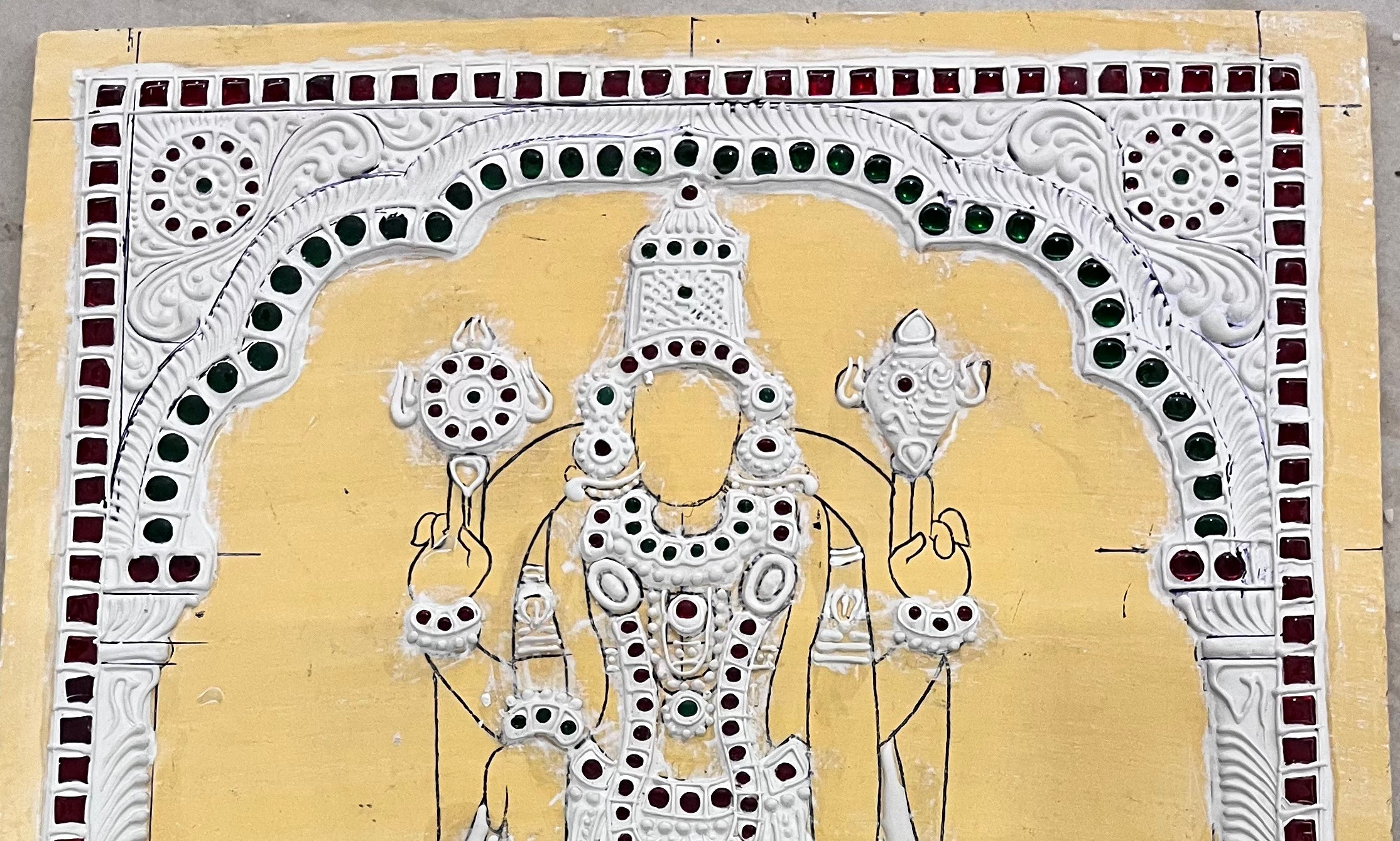 Perumal Tanjore Muck Board 12x15 -1Board(15 days delivery time)