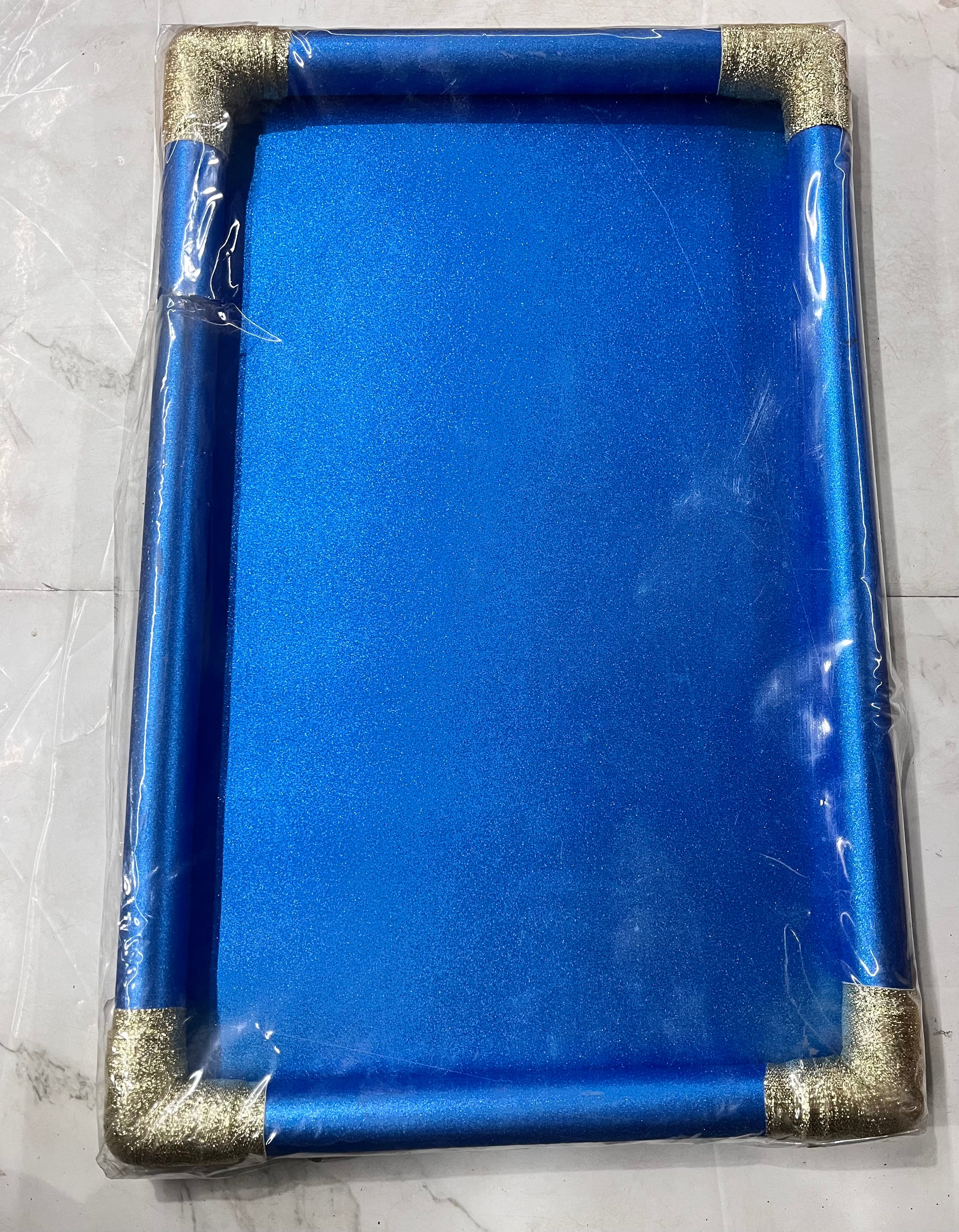 Rectangle tray 12x18inch assorted colours -1piece pack